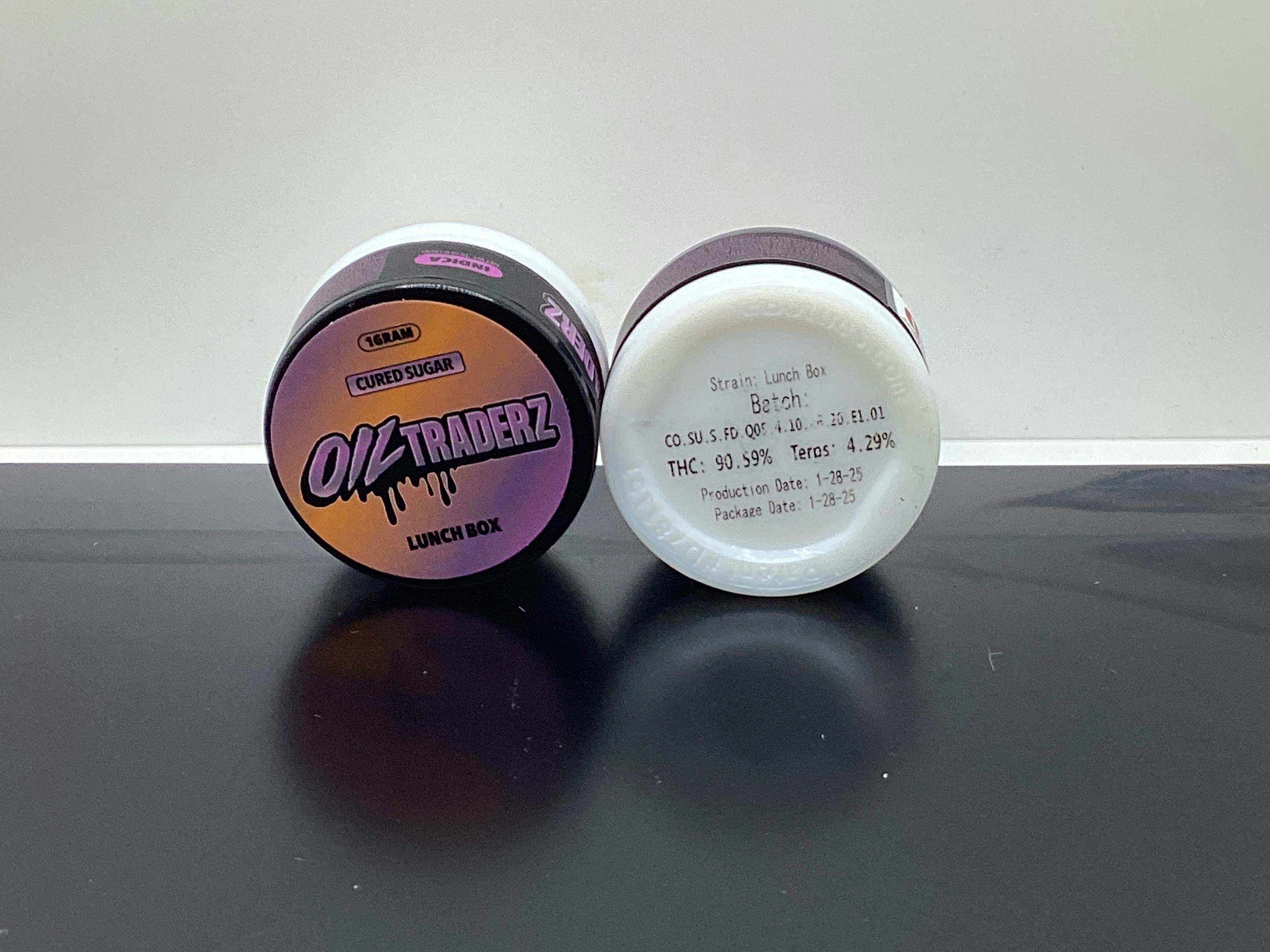 Oil Traderz | 1G Cured Resin | Lunch Box
