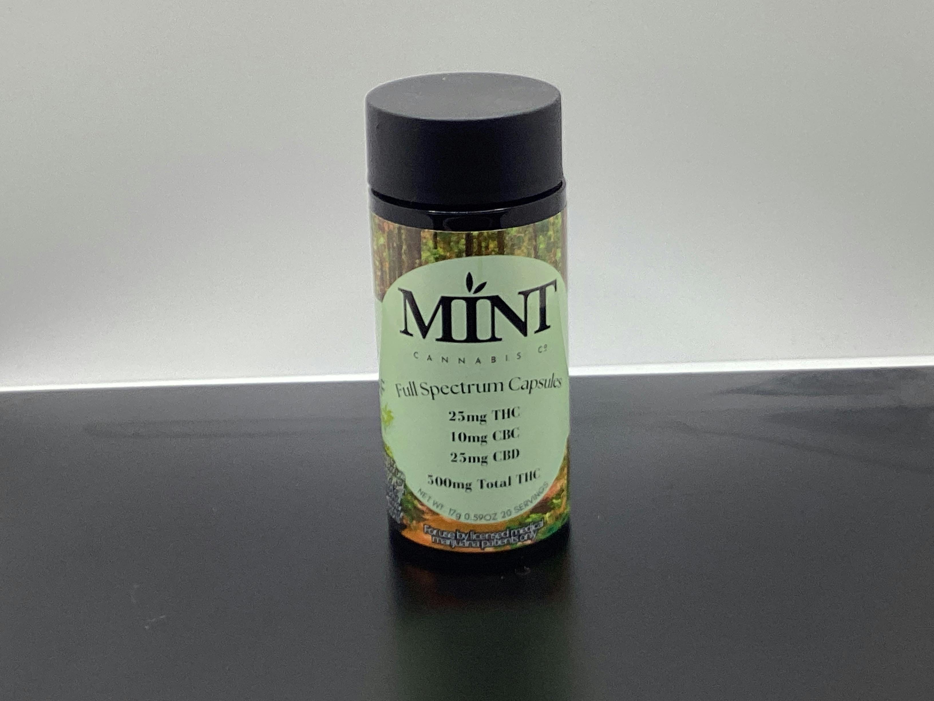 Uniq - Full Spectrum Capsules 500mg - REleaf- THC:CBD:CBC