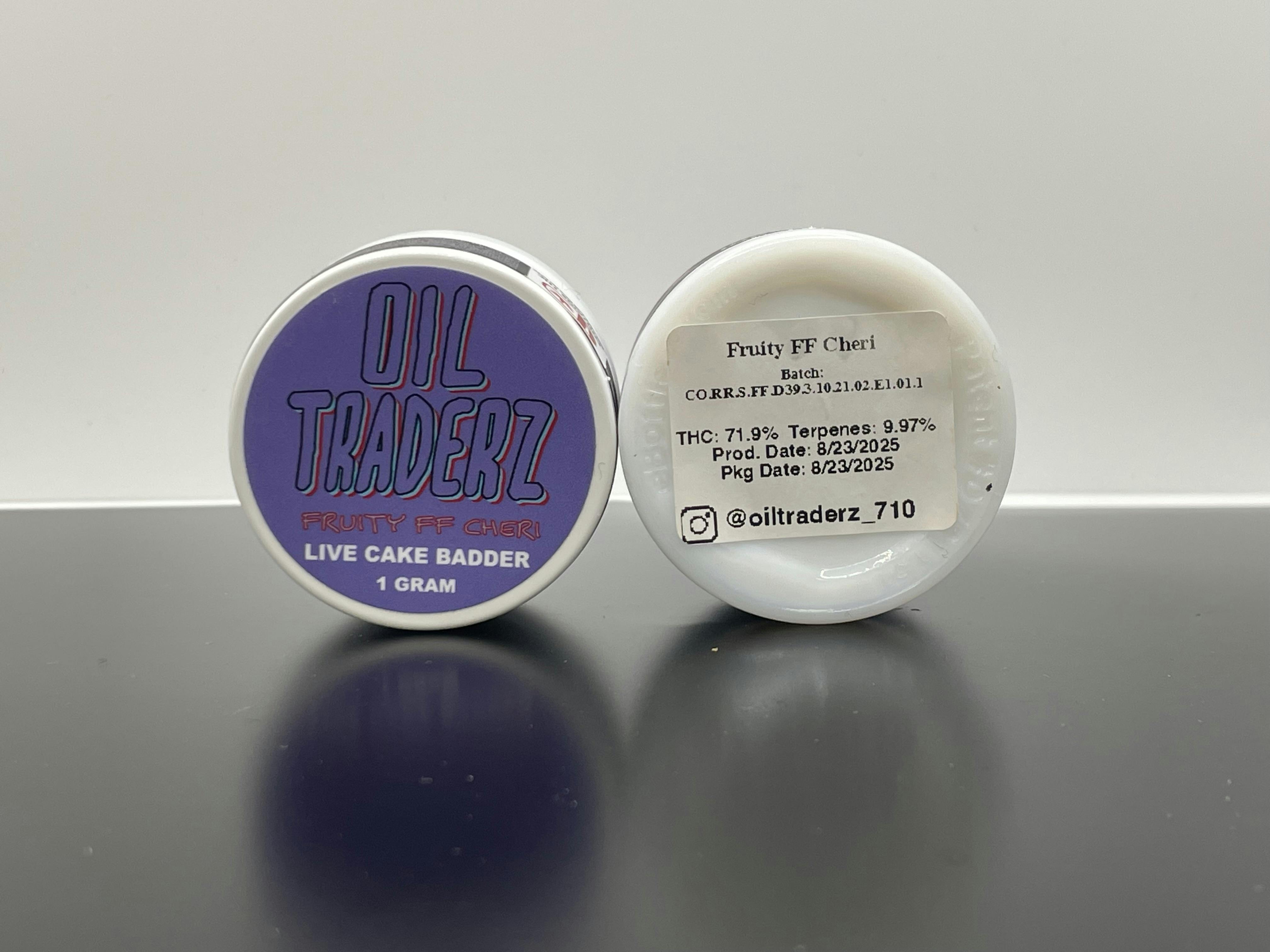 Oil Traderz - 1g LIVE Resin - Fruity FF Cheri