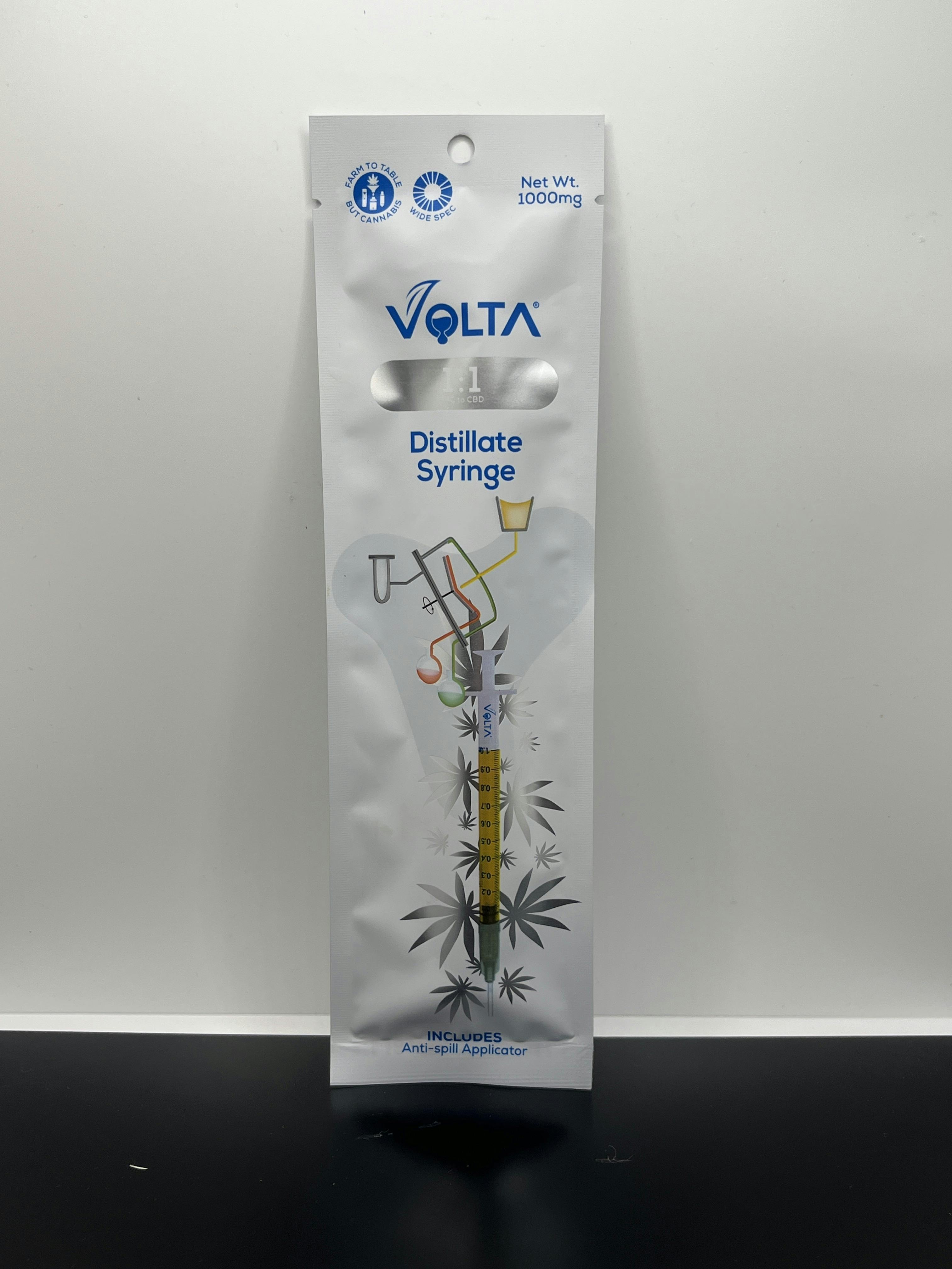 Volta | 1:1 1000mg | Distillate Syringe