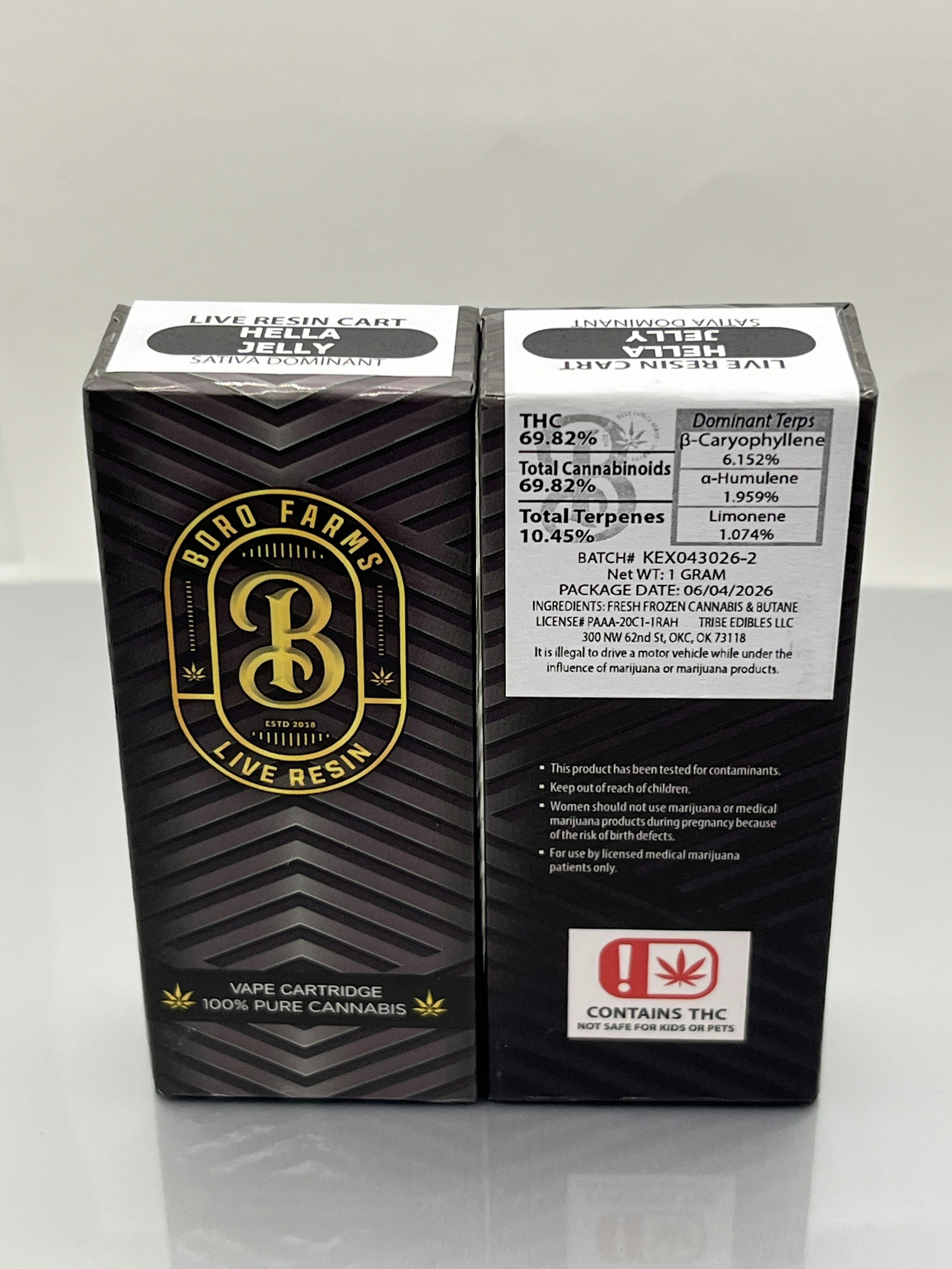 Hella Jelly | Live Resin Cartridge | 1g