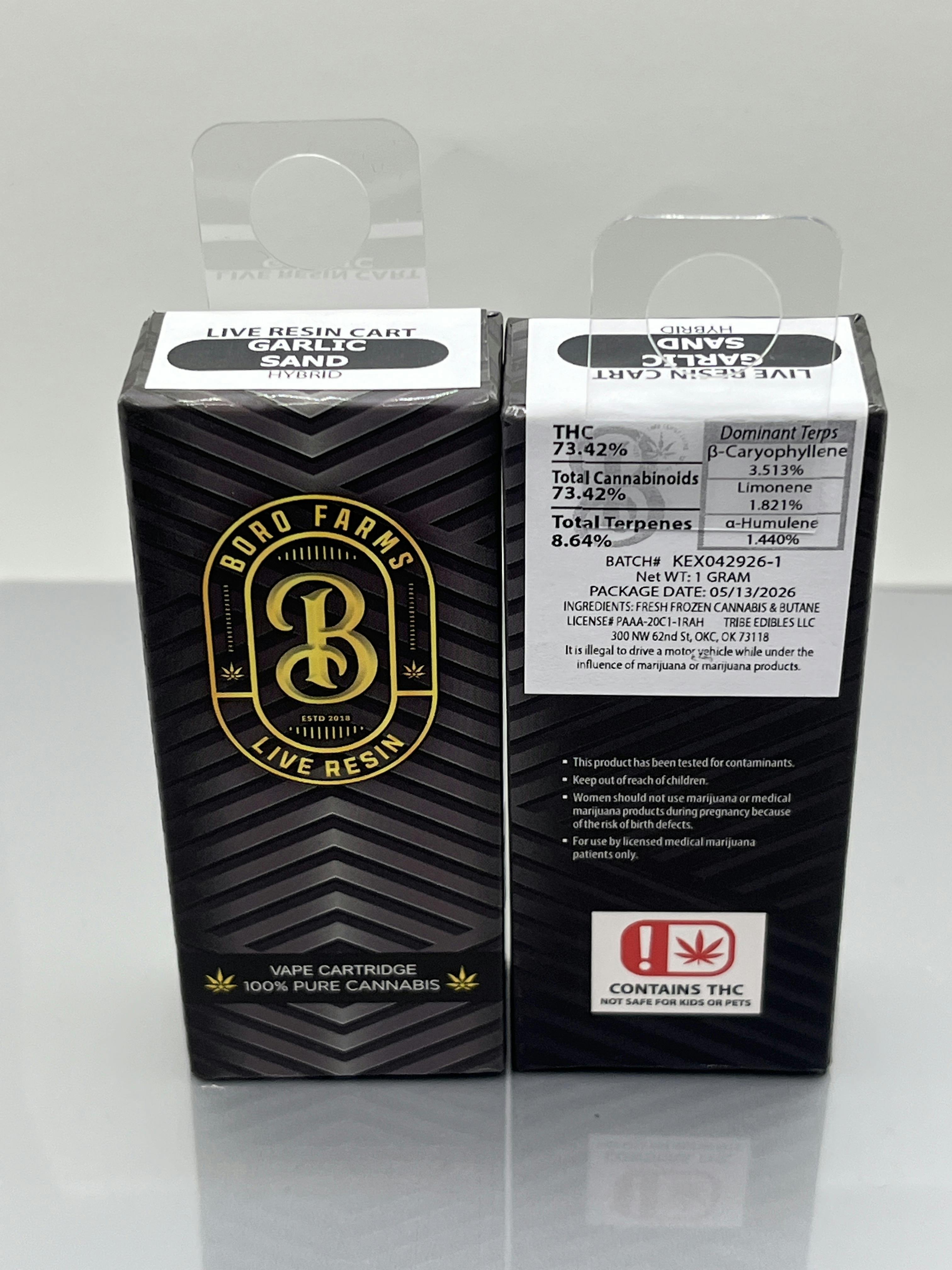 Garlic Sand | Live Resin Cartridge | 1g