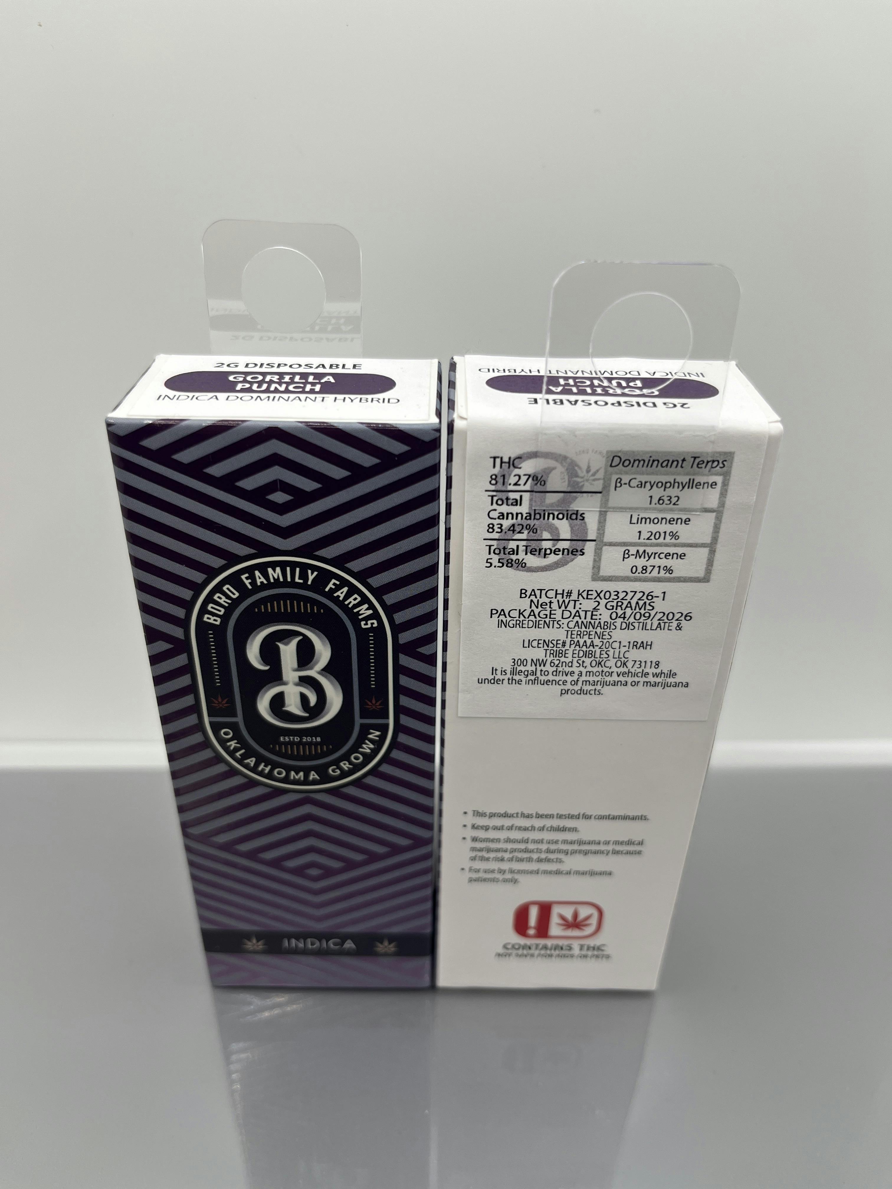 Gorilla Punch | Disposable | 2g