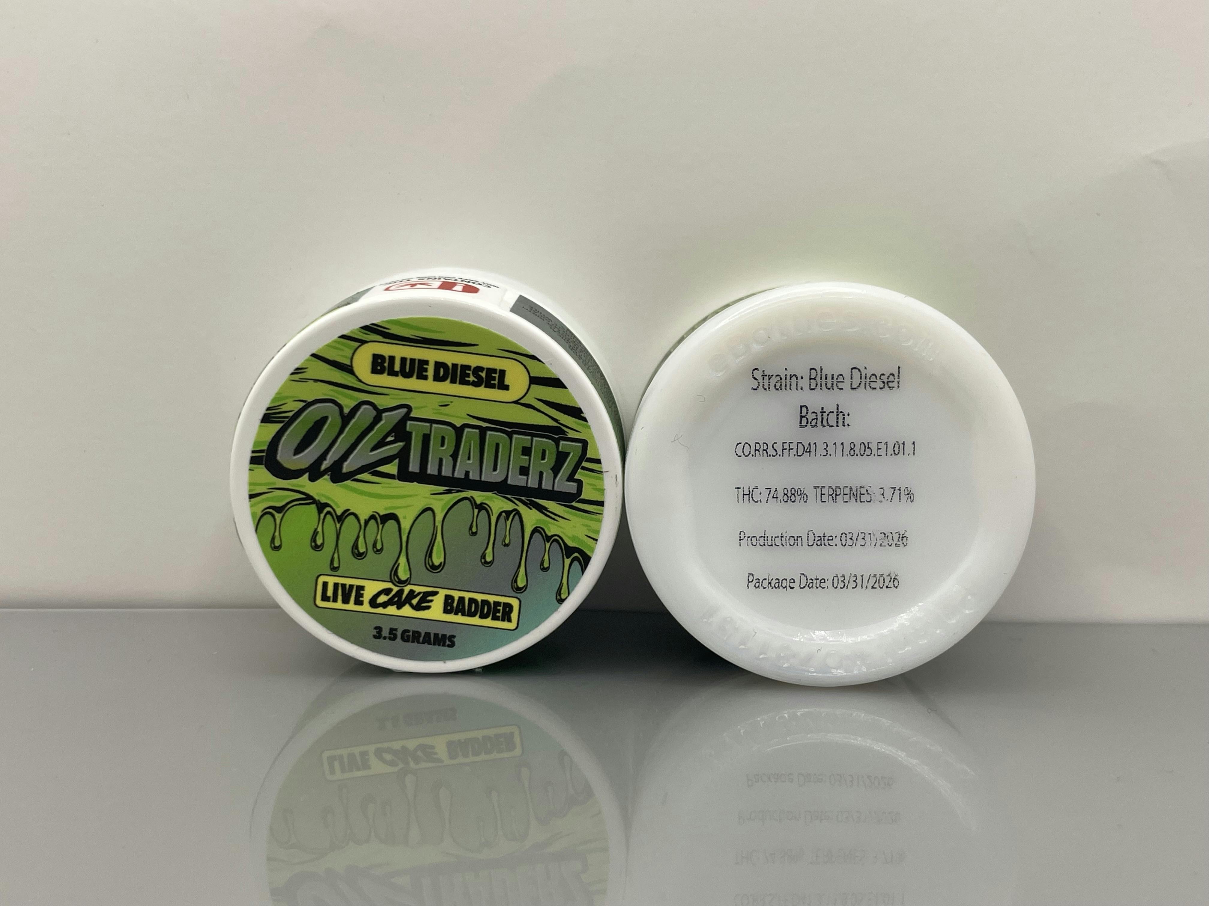 Oil Traderz | 3.5G Live Resin | Blue Diesel