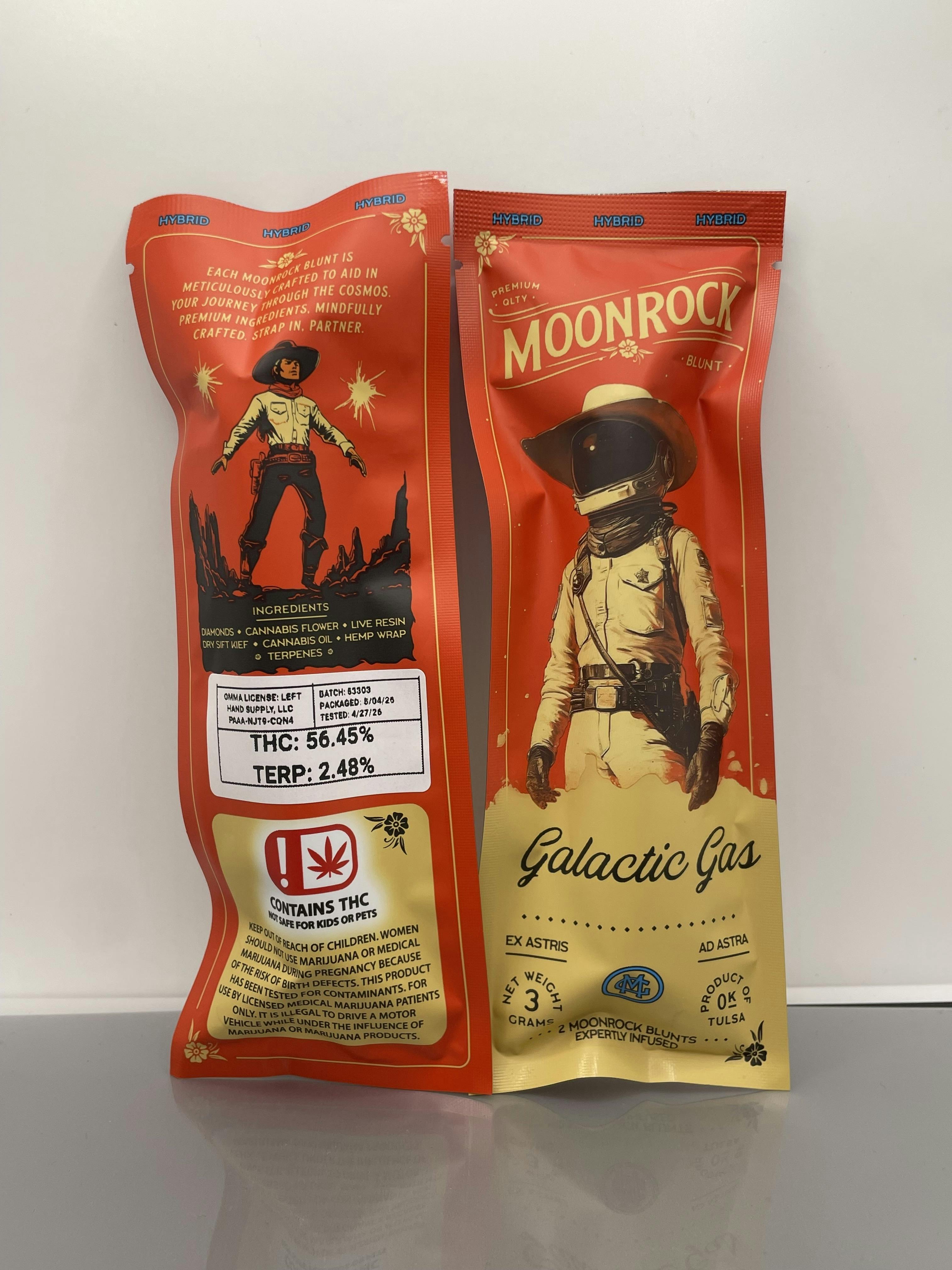 Mello Gold | Galactic Gas | Moonrock Infused Blunts | 1.5g each | 2pk by Mello Gold