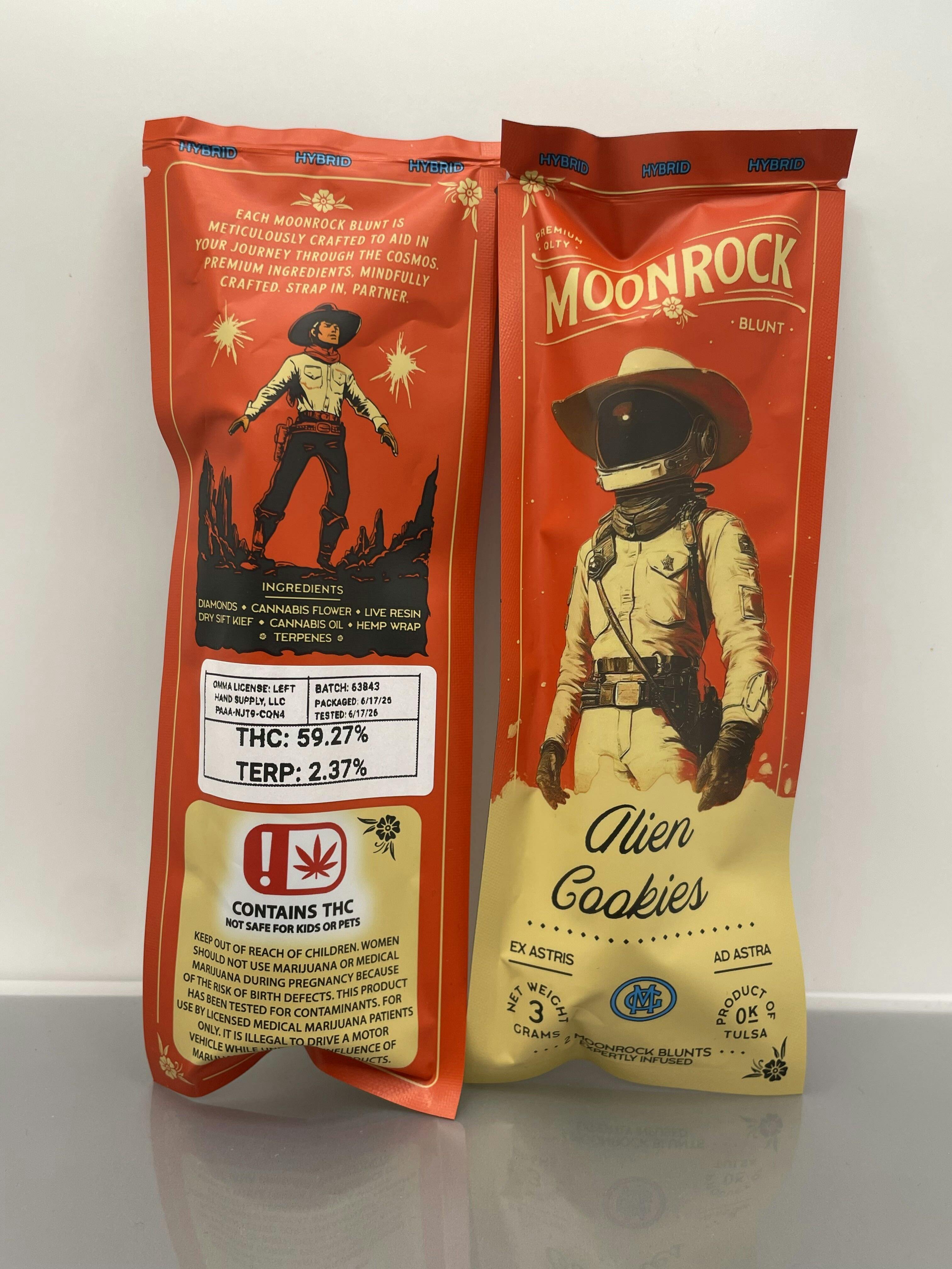 Mello Gold | Alien Cookies | Moonrock Infused Blunts | 1.5g each | 2pk by Mello Gold