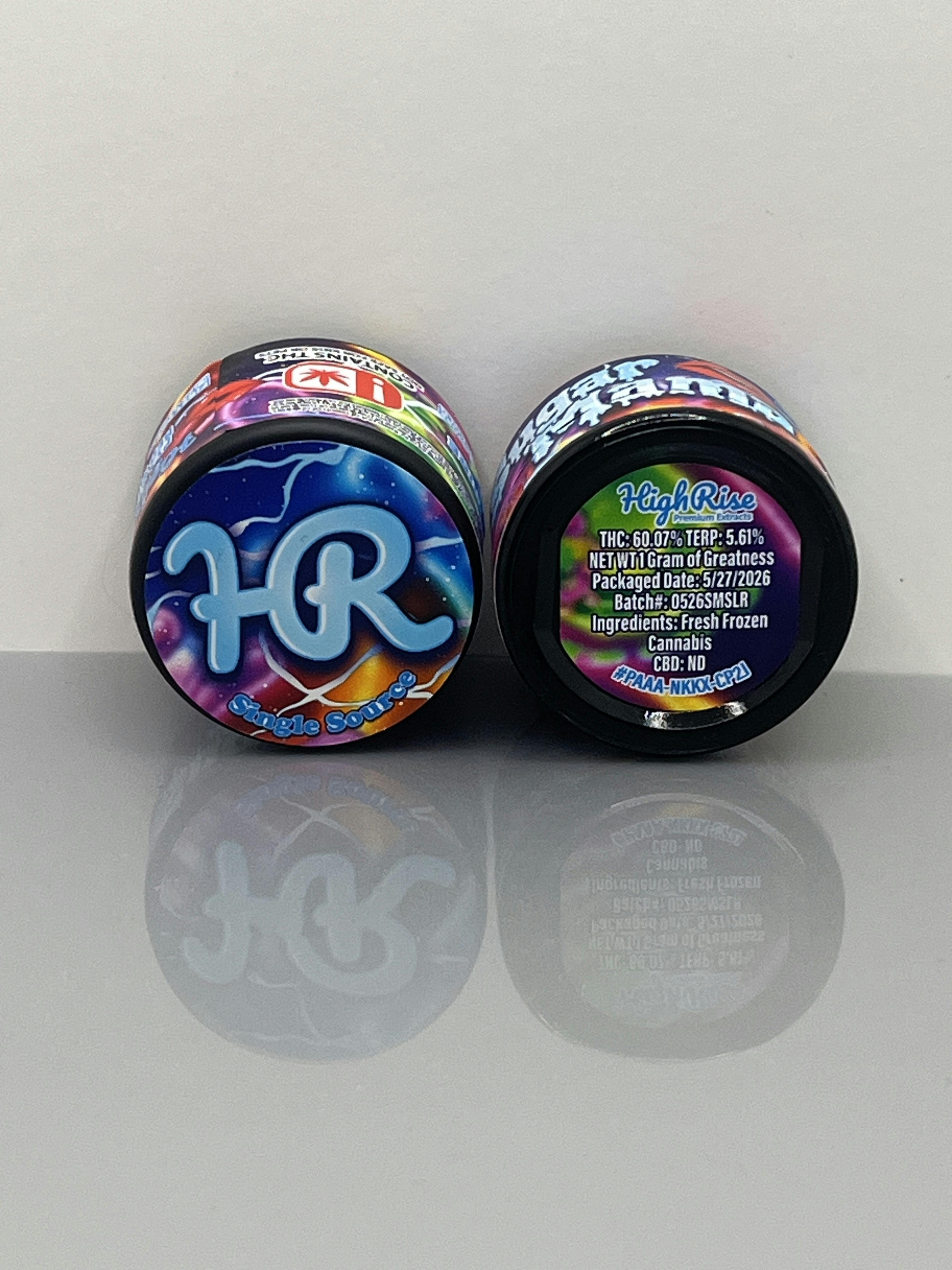High Rise | 1G Live Rosin | Sugar Mama