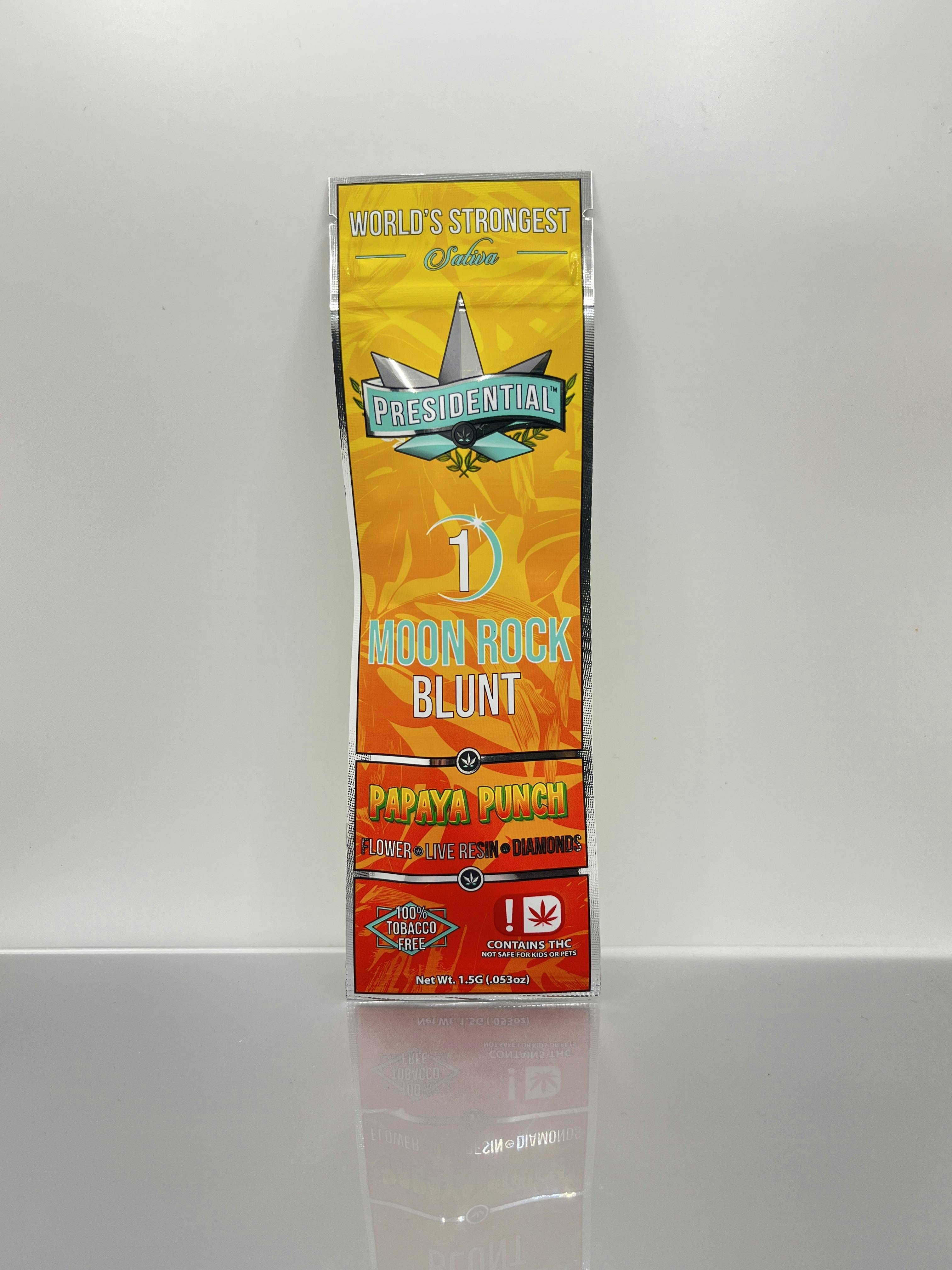 Papaya Punch | Moon Rock Infused Blunt | 1.5g