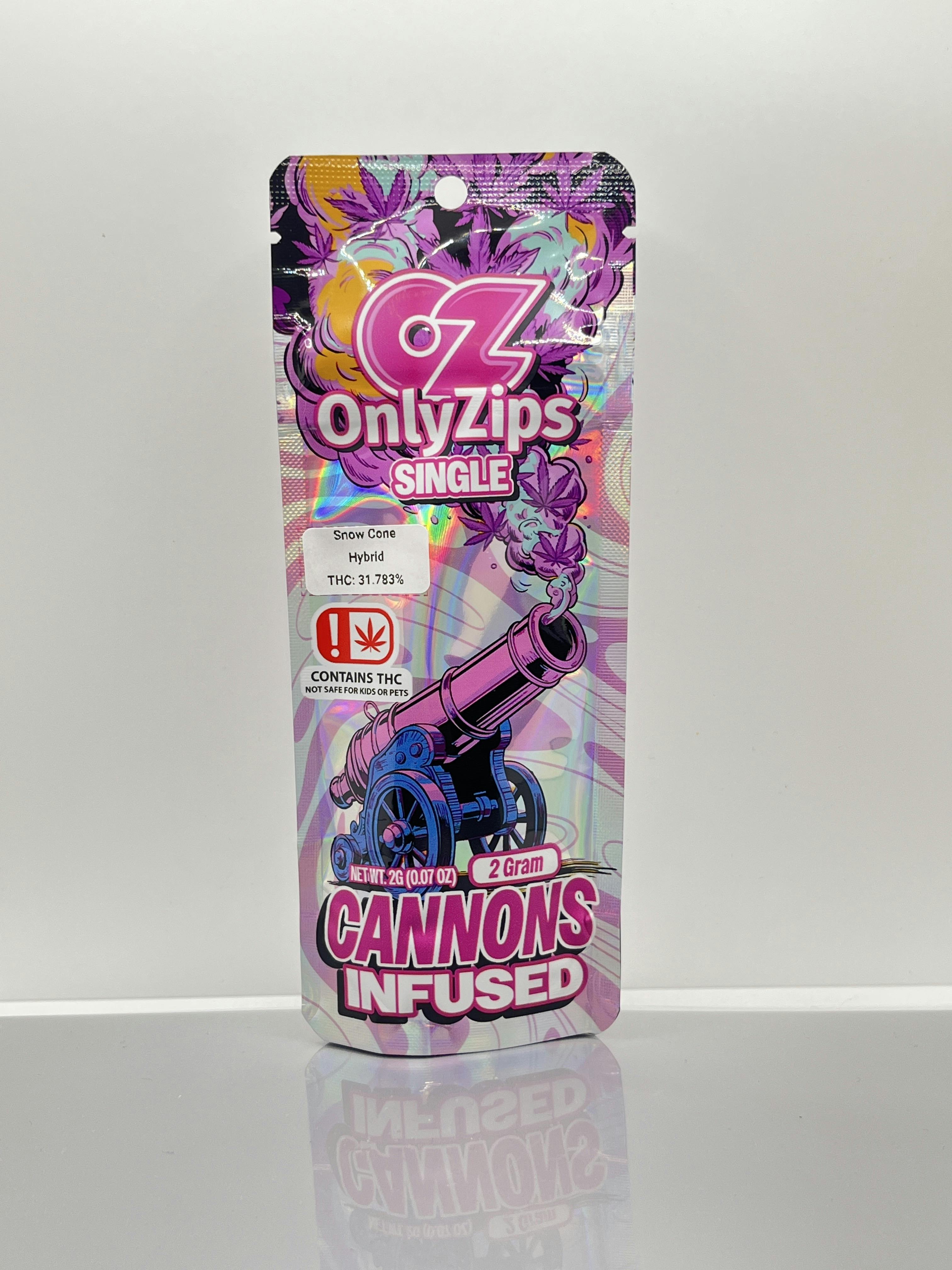 OnlyZips | 2G CANNONS | Snow Cone