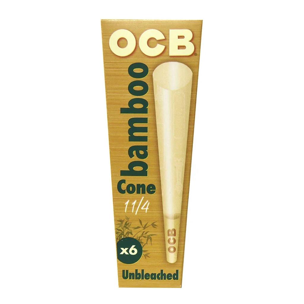 OCB - 1¼ Pre-Roll Cones - Bamboo - 6pk | Accessories