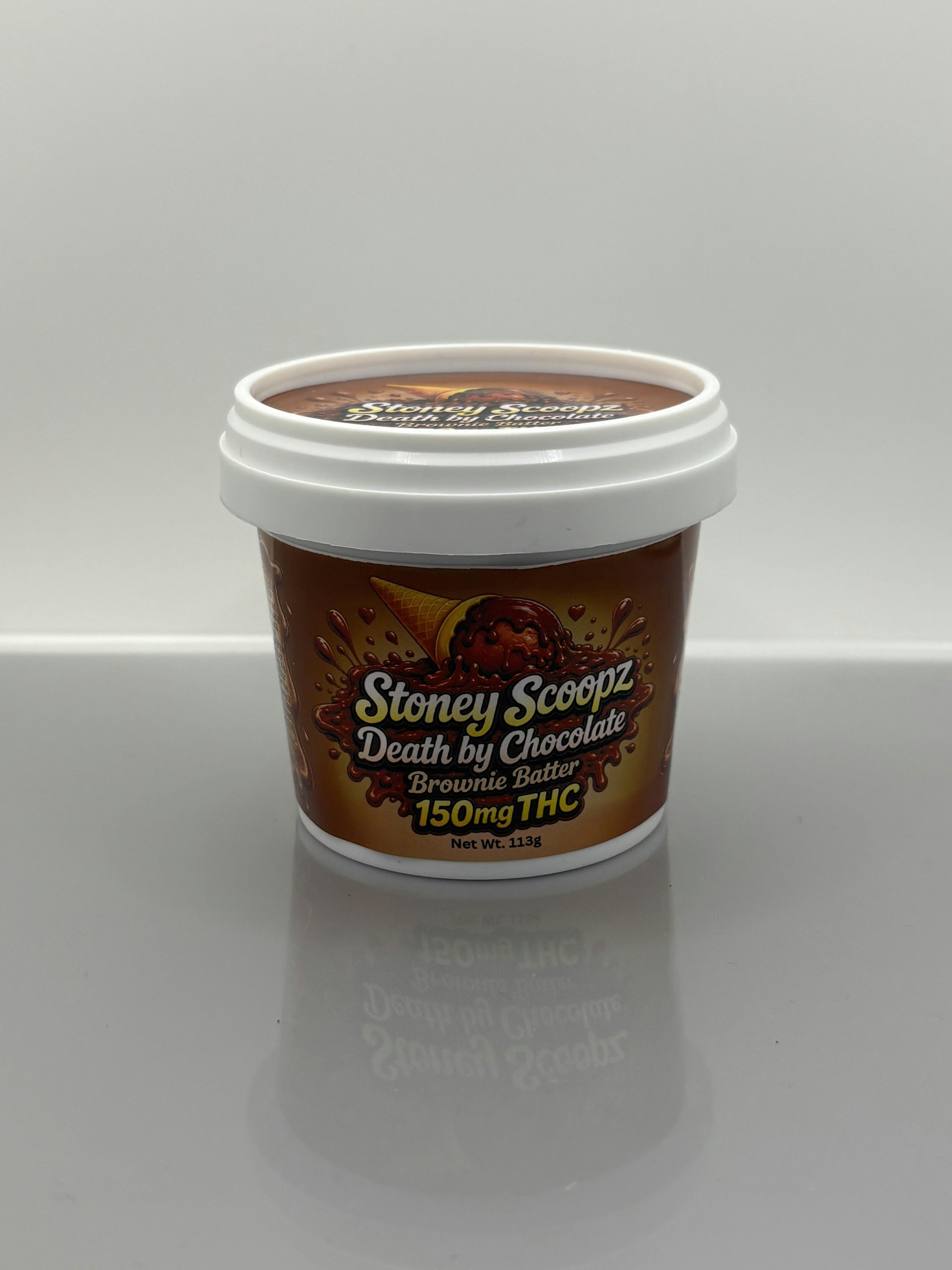 Stoney Scoopz | 150mg Infused Ice Cream | Death by Chocolate