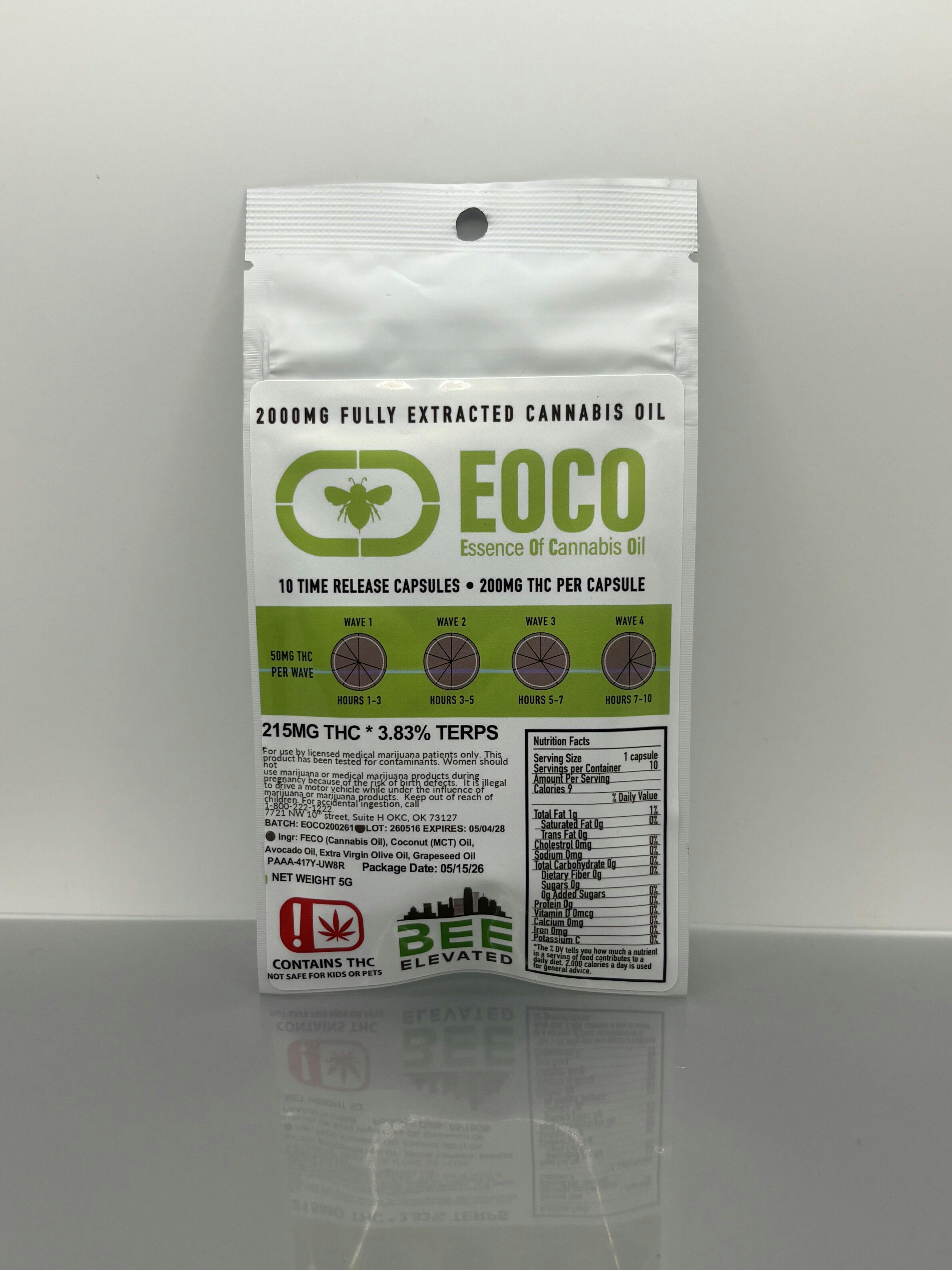 Bee Elevated | EOCO Capsules | 200mg