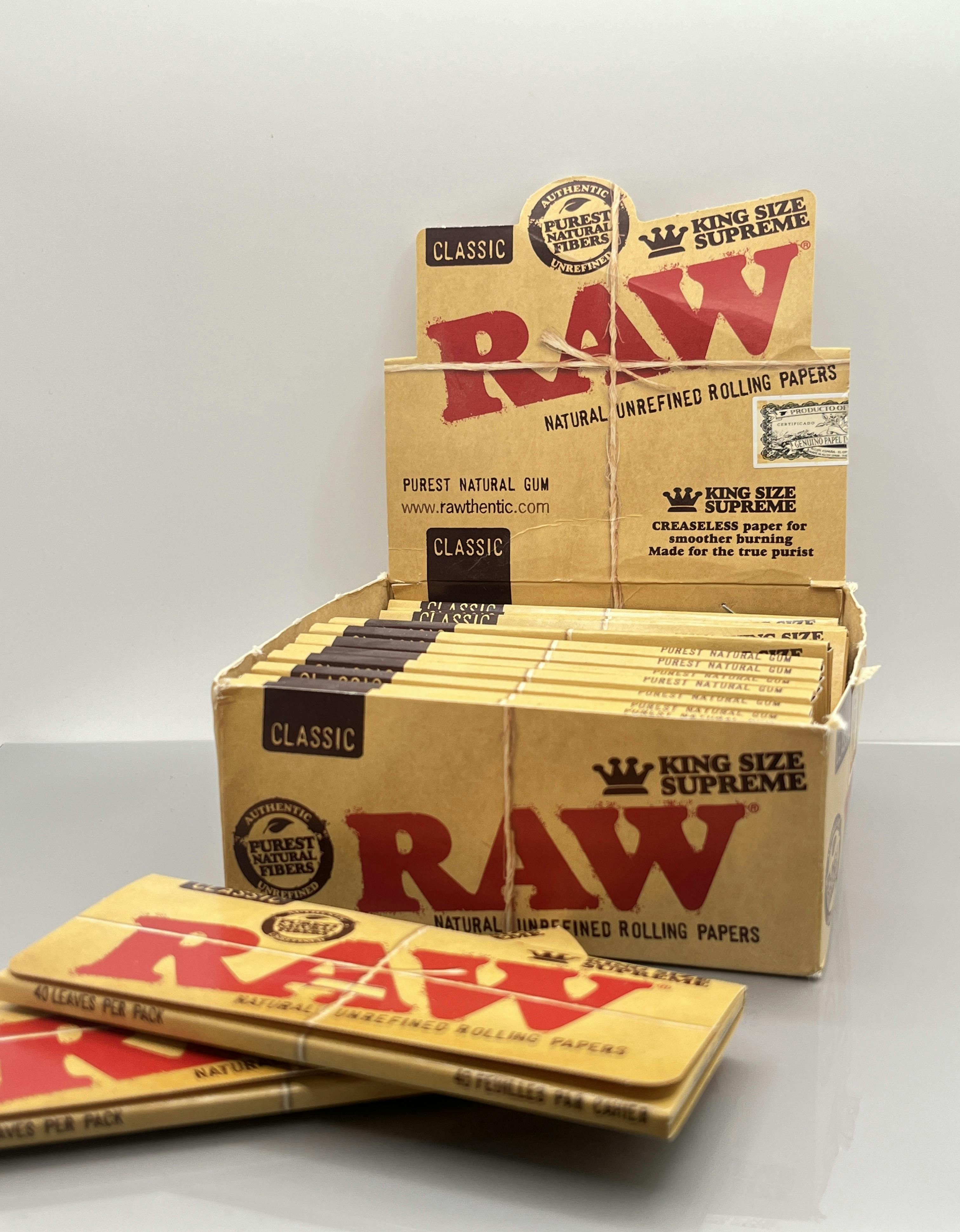 RAW | Creaseless Papers | King Size