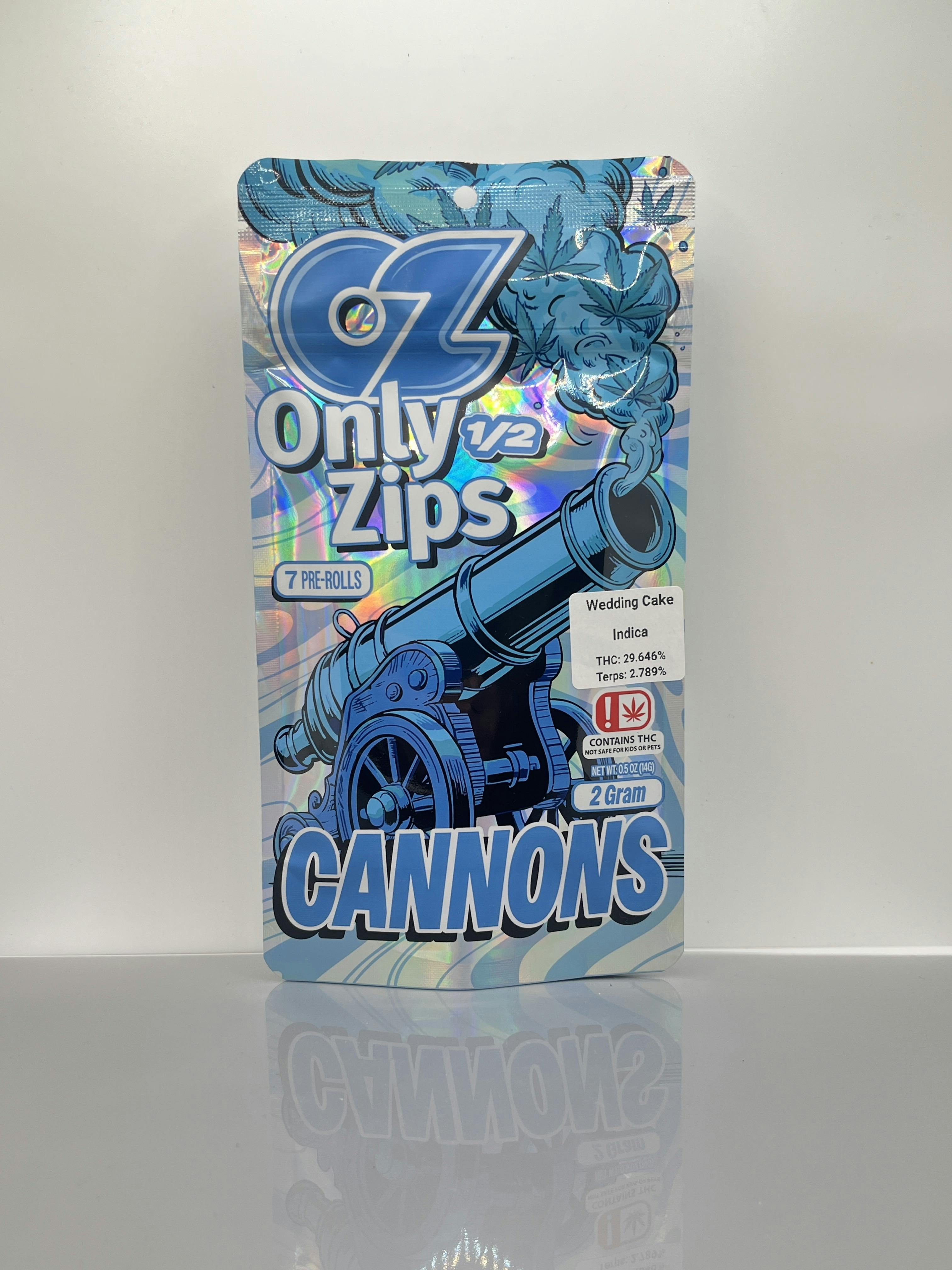 Zips Non Wedding Cake