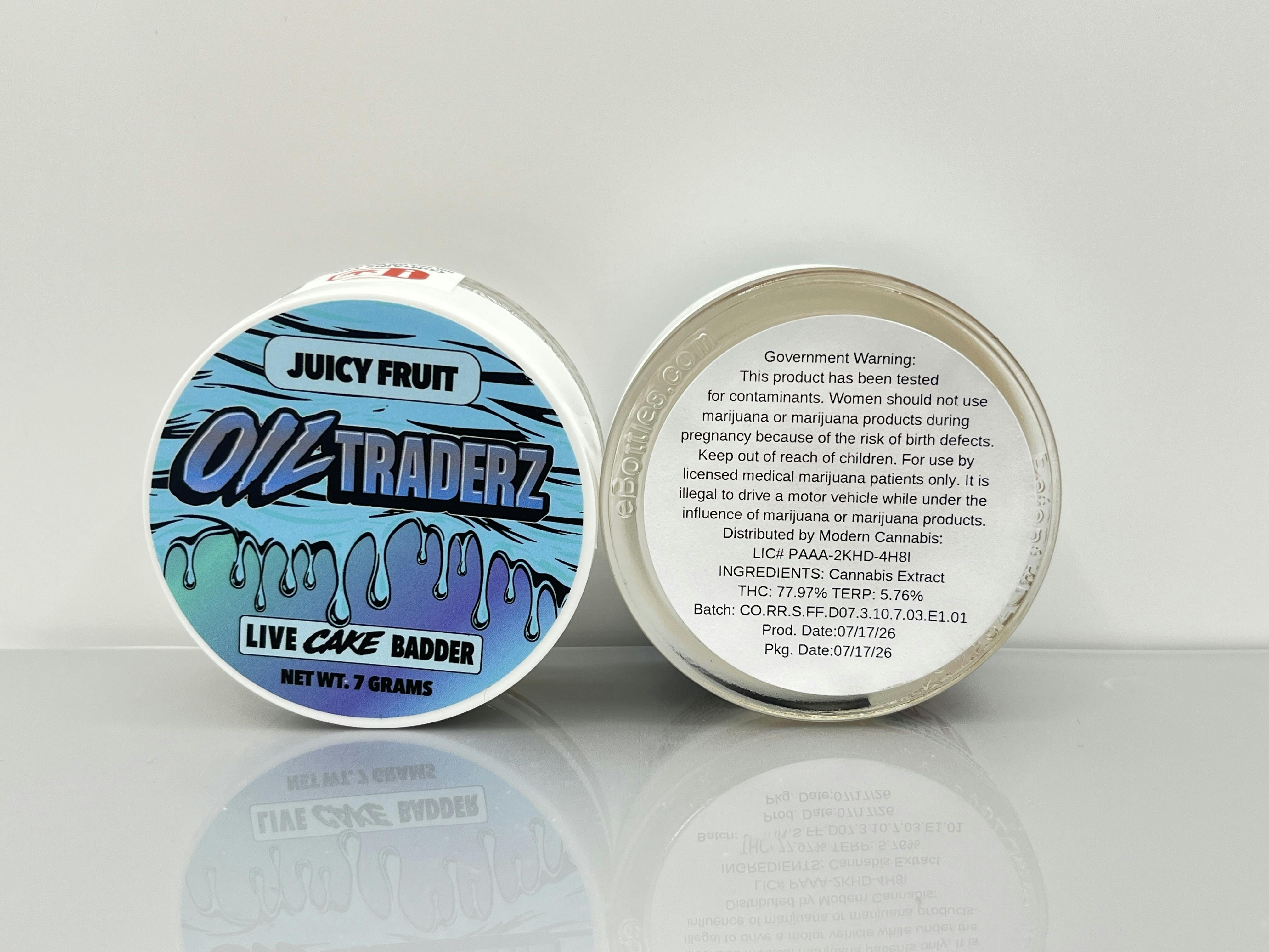 Oil Traderz | 7G Live Resin Jar | Juicy Fruit