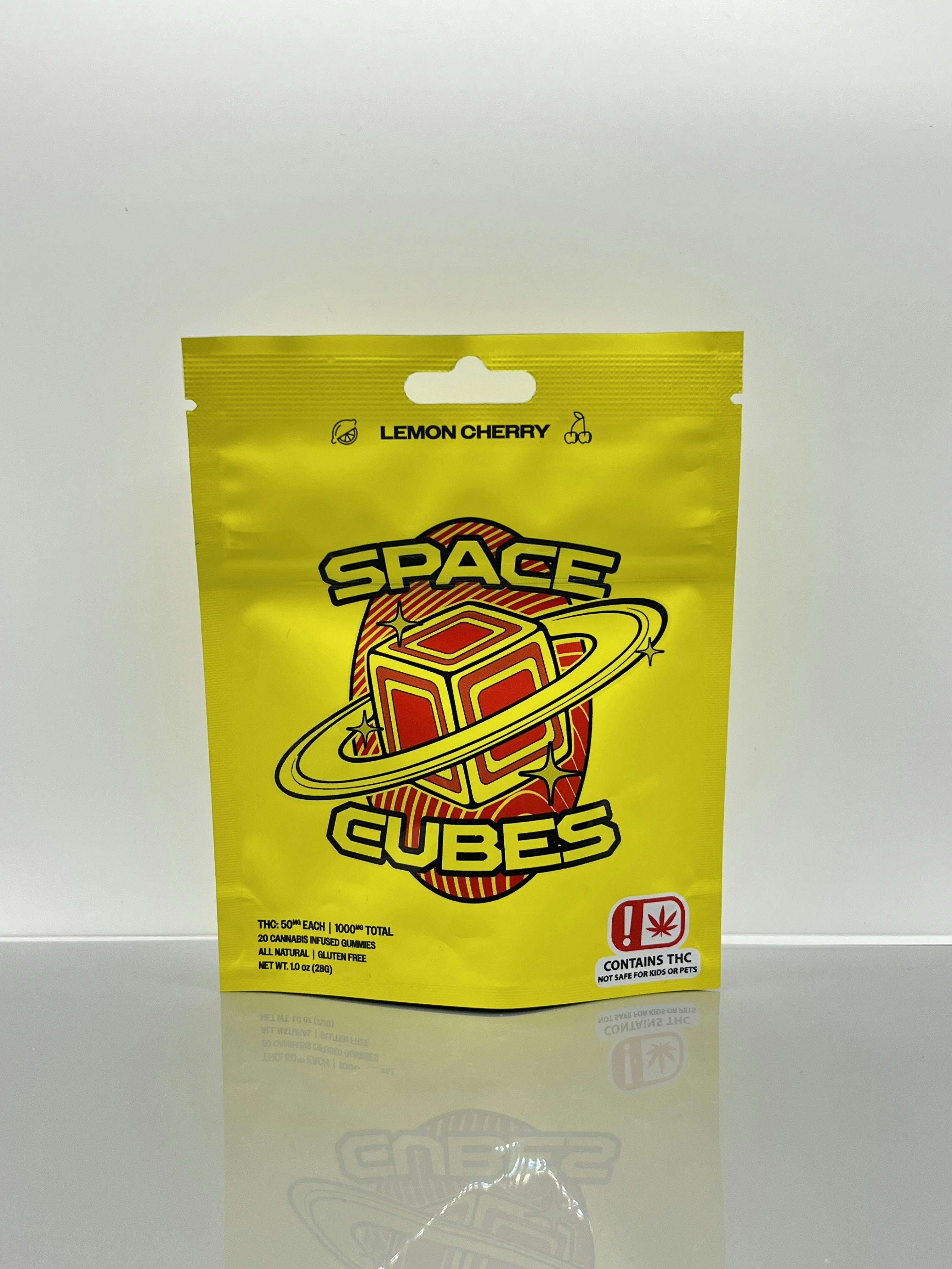 Space Cube | 1000MG Gummies | Lemon Cherry