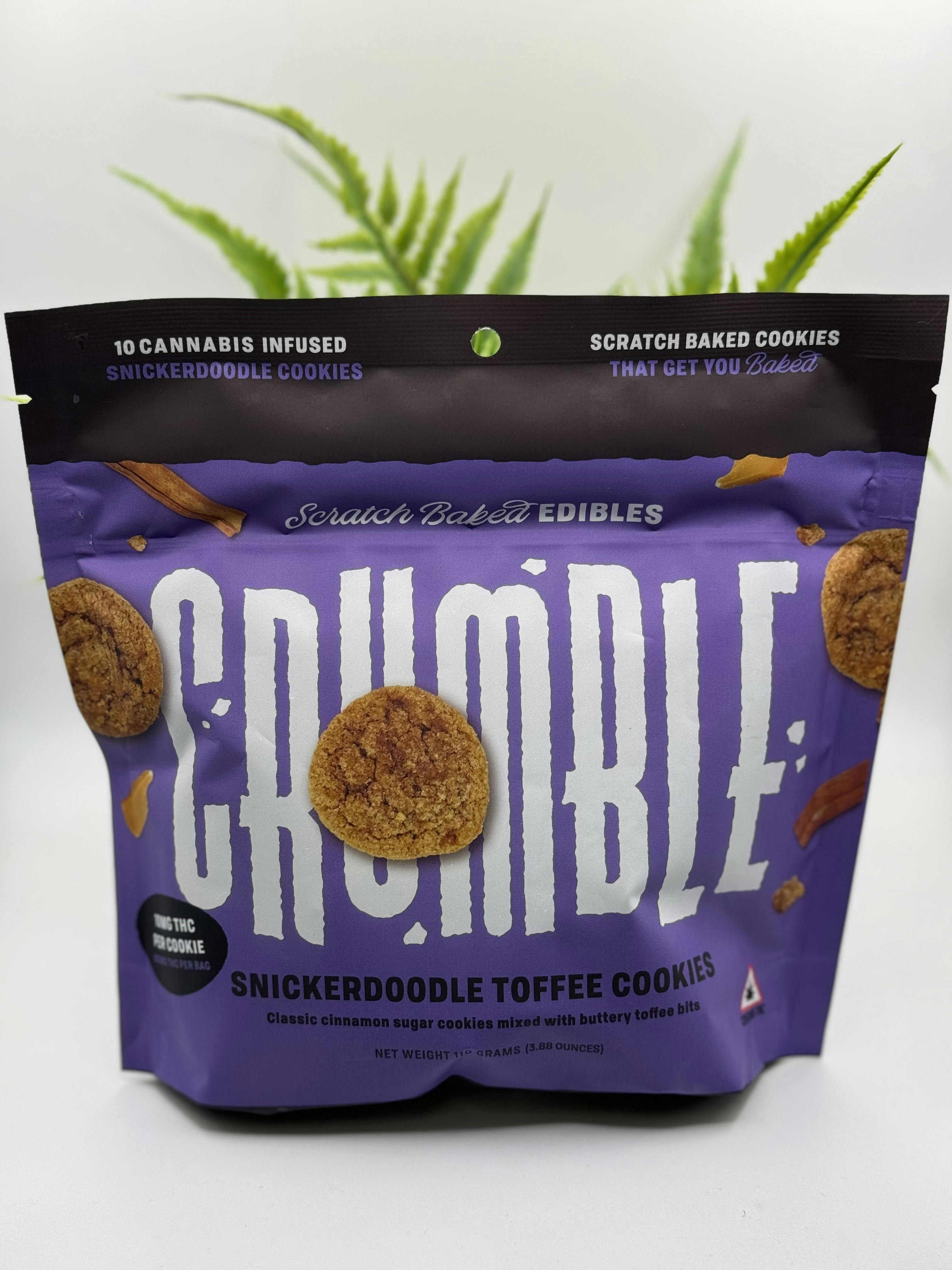 Crumble | 100mg | Snickerdoodle Toffee Cookies
