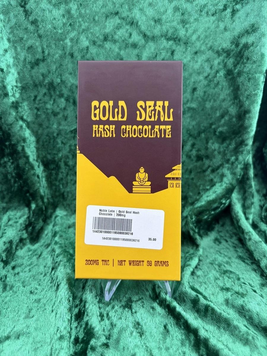 Noble Labs - Gold Seal Hash Chocolate | 200 MG by Noble Labs