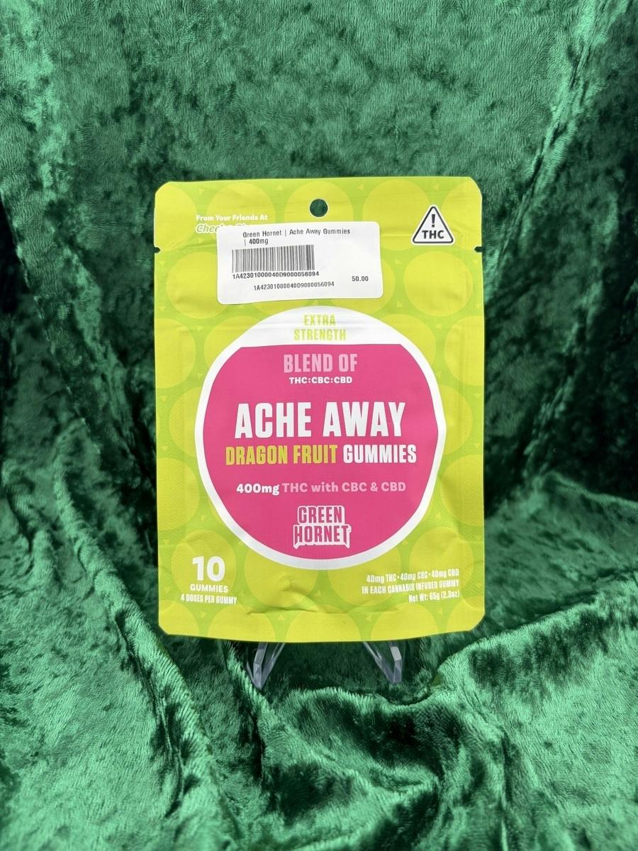 Green Hornet | Ache Away Gummies