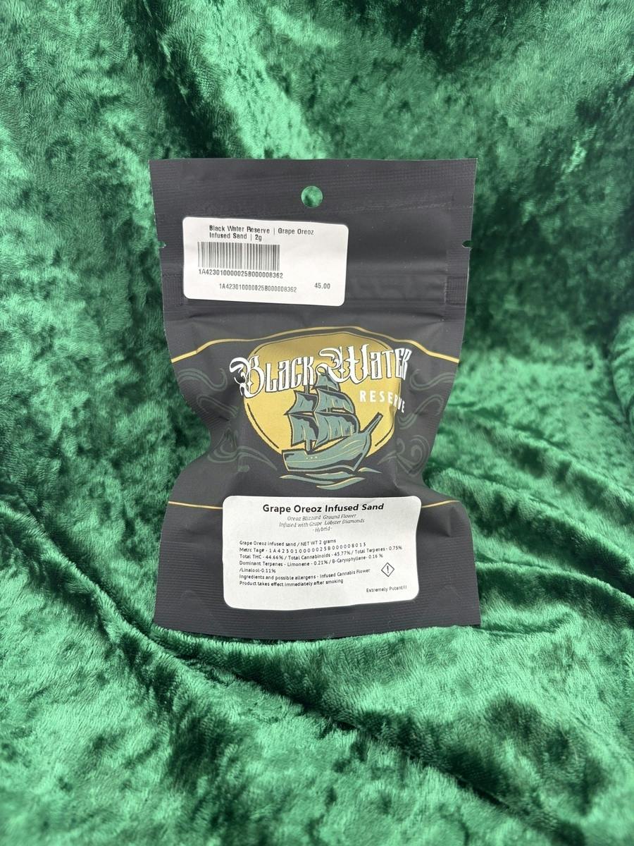 Black Water Reserve | Grape Oreoz Infused Sand