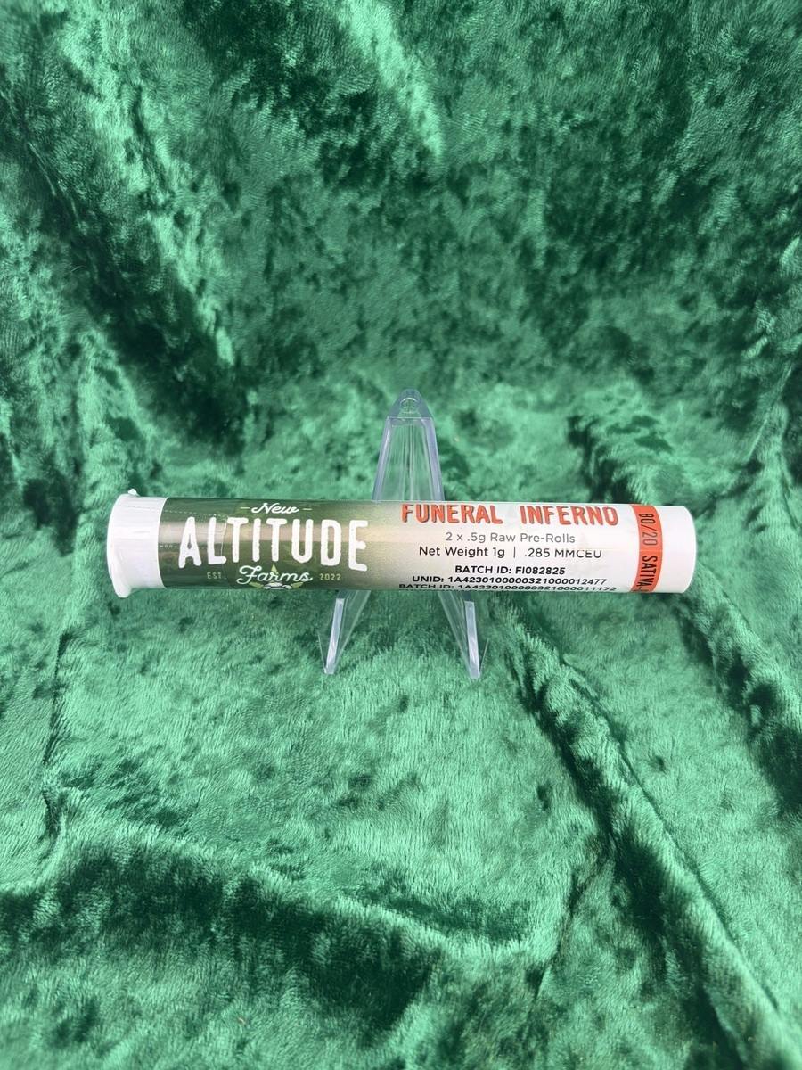 New Altitude Farms | Funeral Inferno Prerolls | .5g - 2pk
