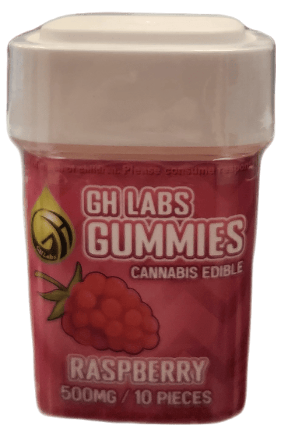 GH Gummies Rasberry 500MG
