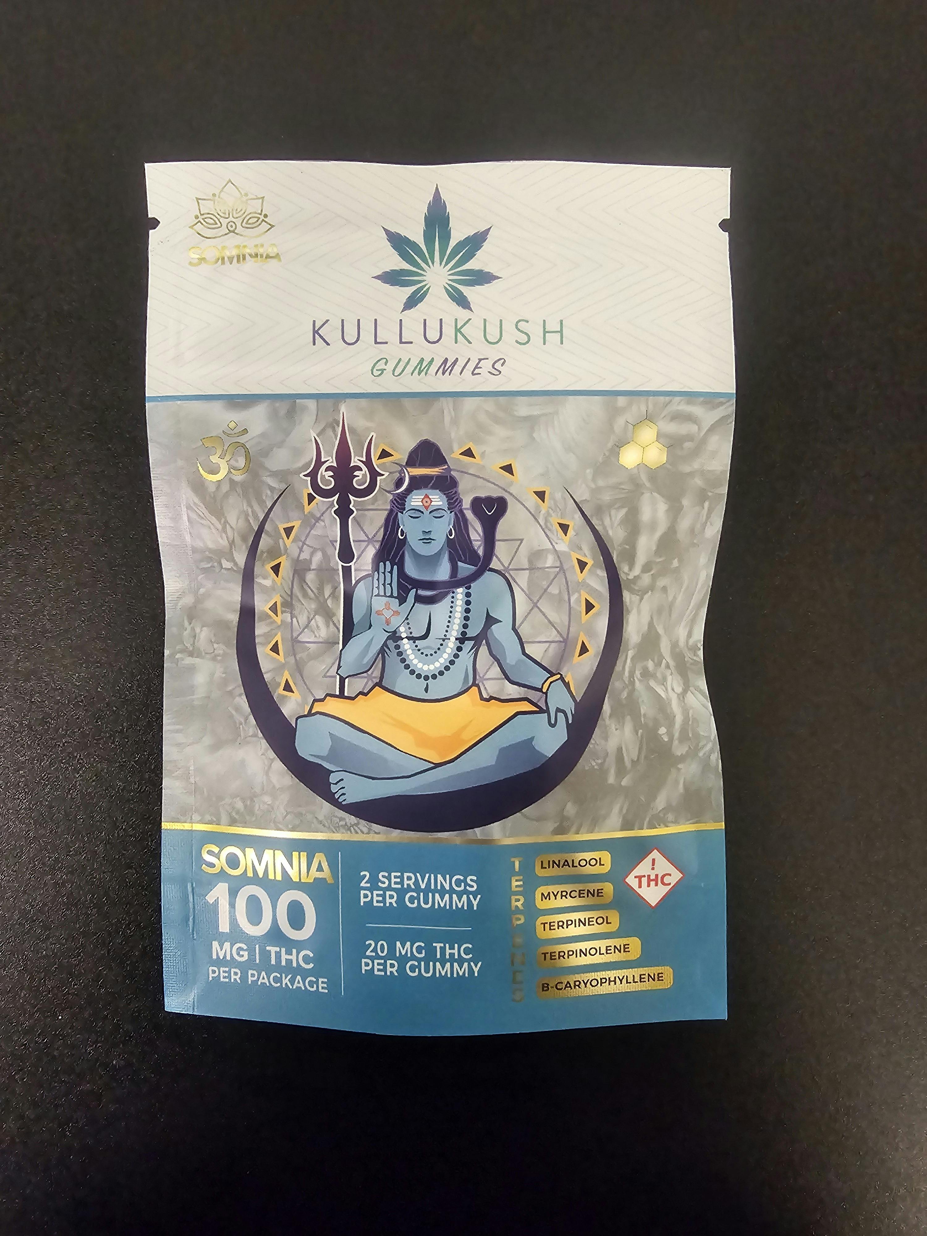 Kullu Kush Gummies Blue Razz Somnia