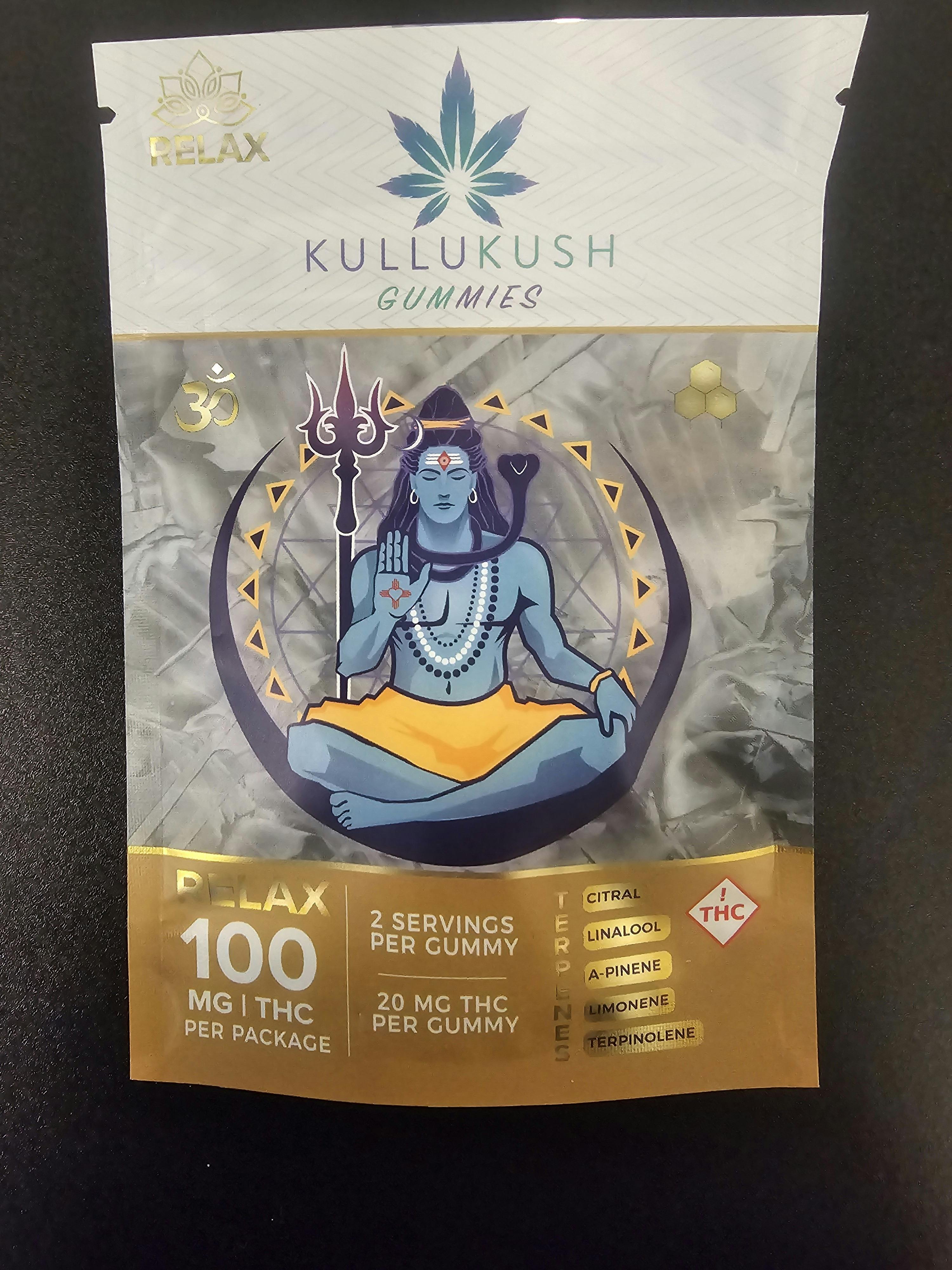 Kullu Kush Gummies Peach Relax