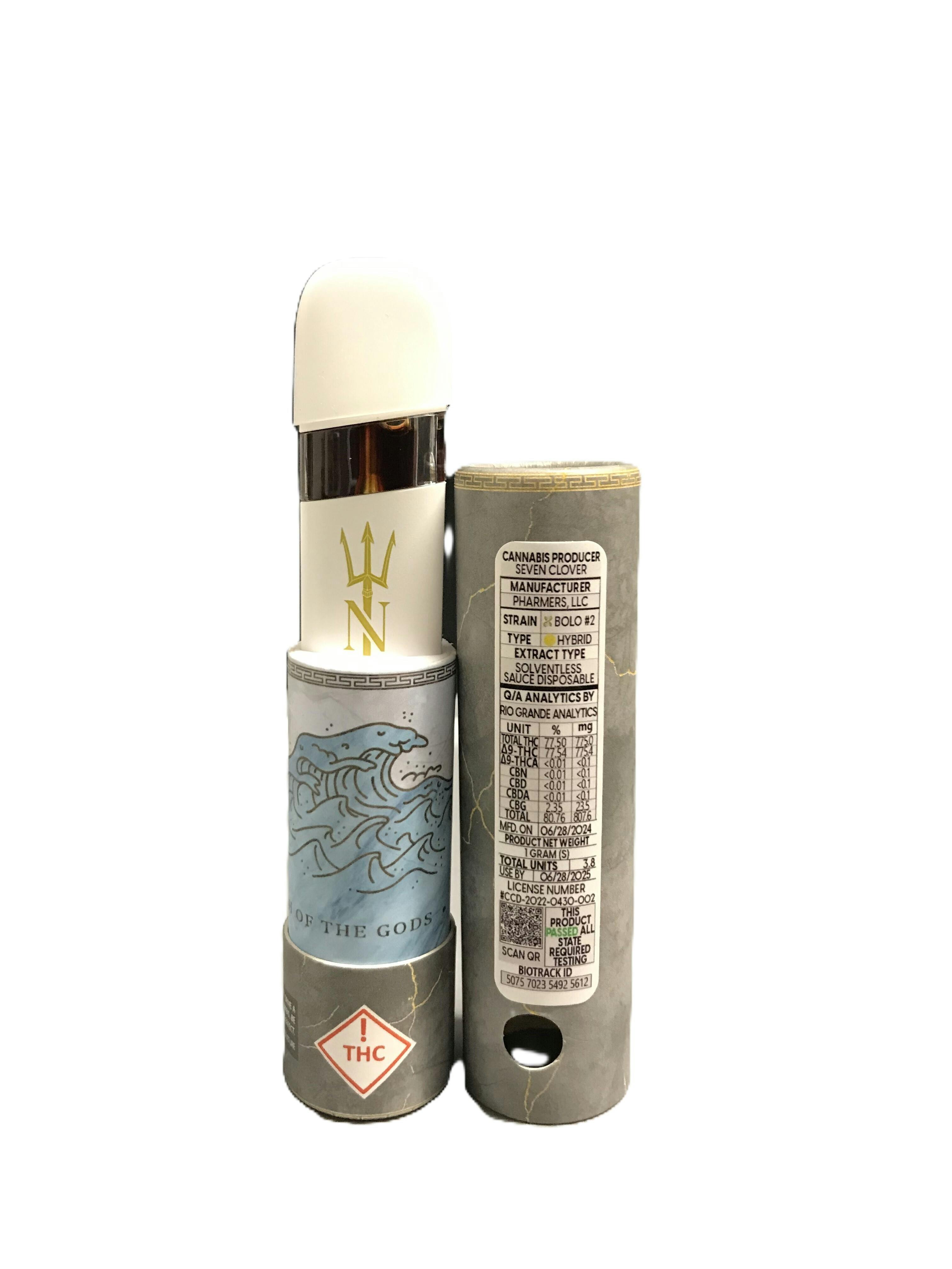 Nero Live Hash Rosin Dispo - Permanent Marker