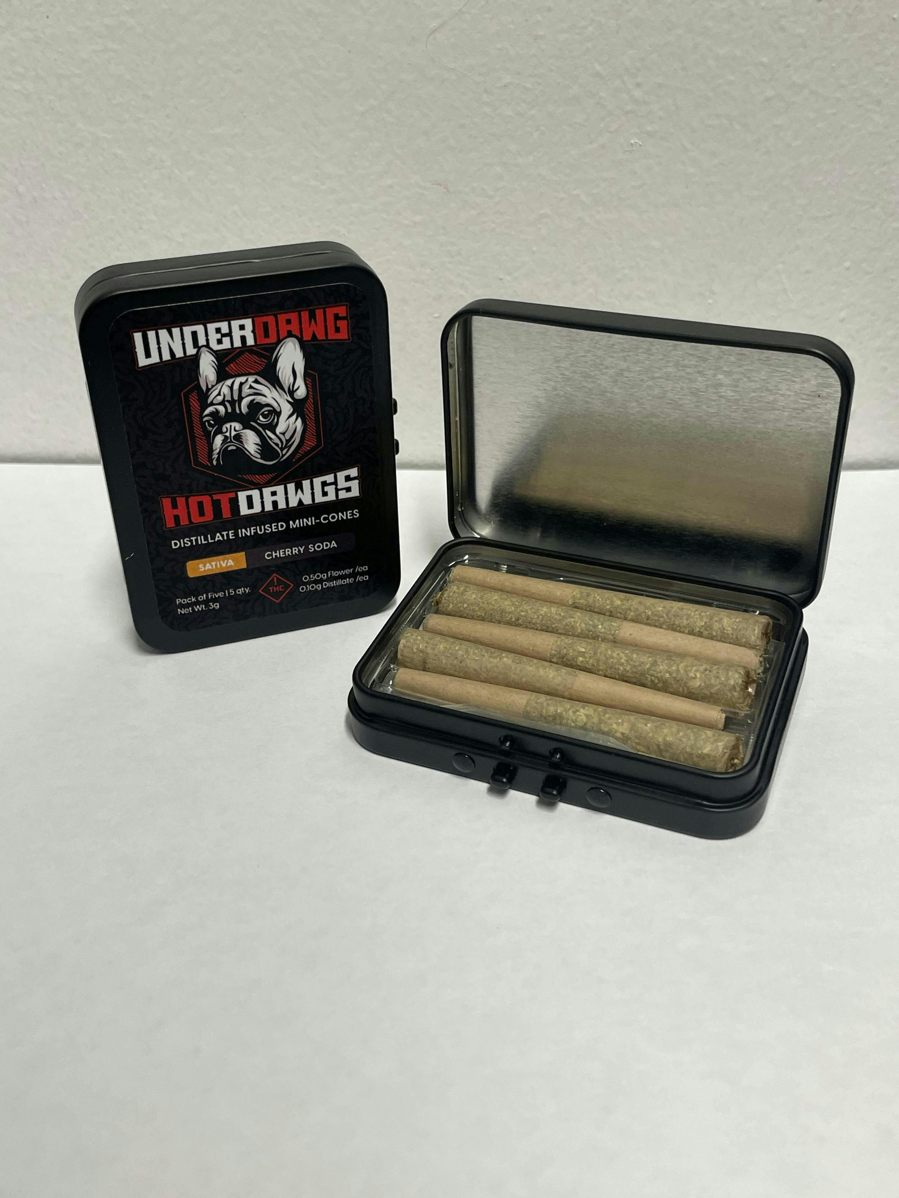 Under Dawg Hot Dawgs Cherry Soda 5pk Infused