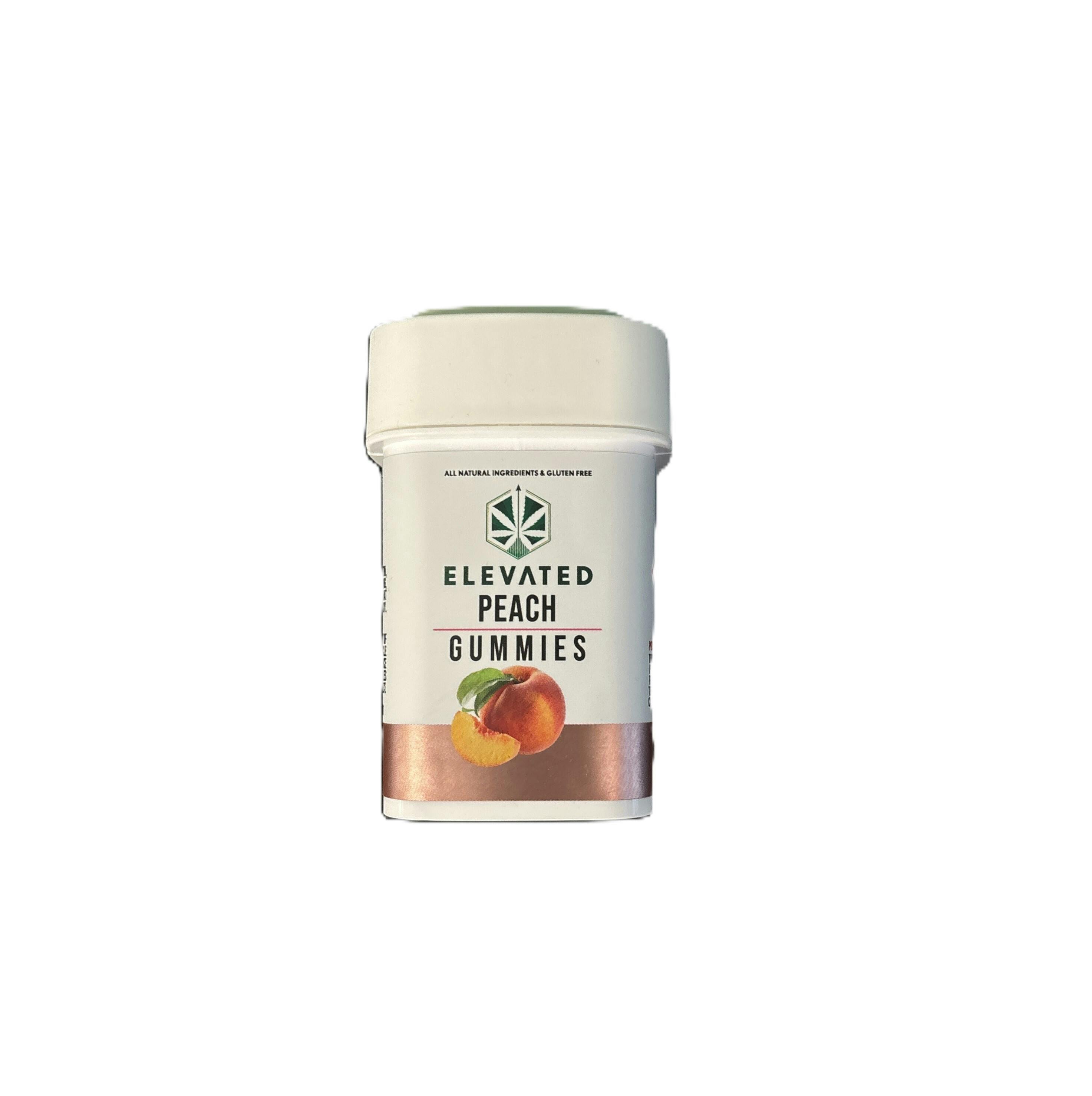 Elevated Peach Gummies 500mg