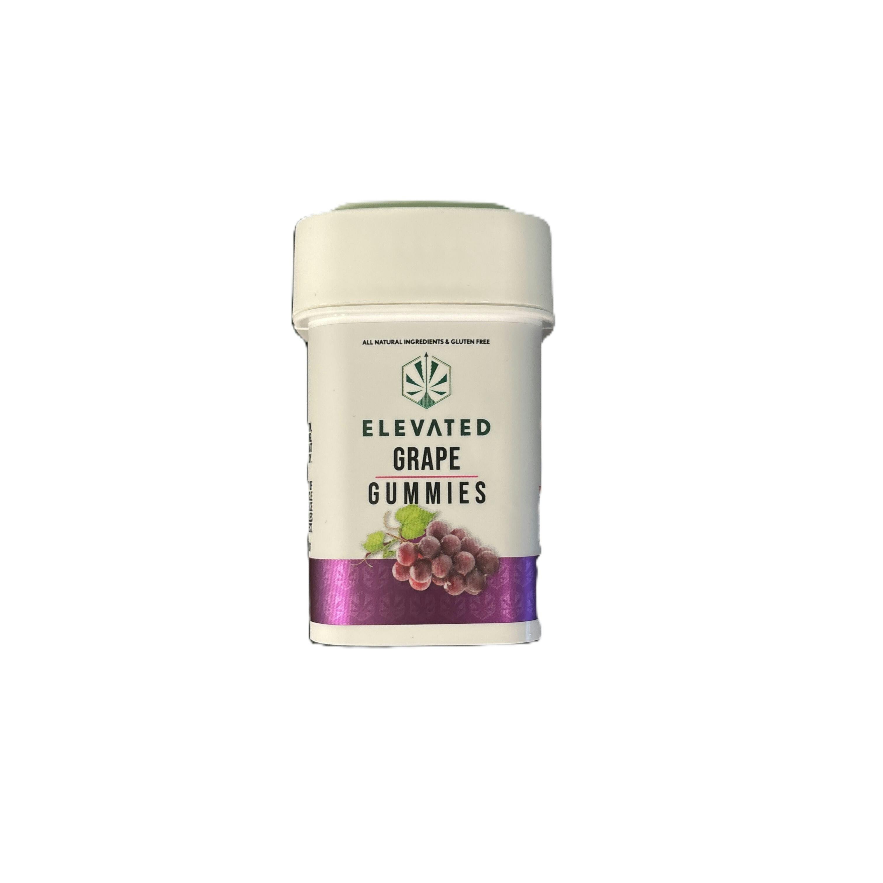 Elevated Grape Gummies 500mg