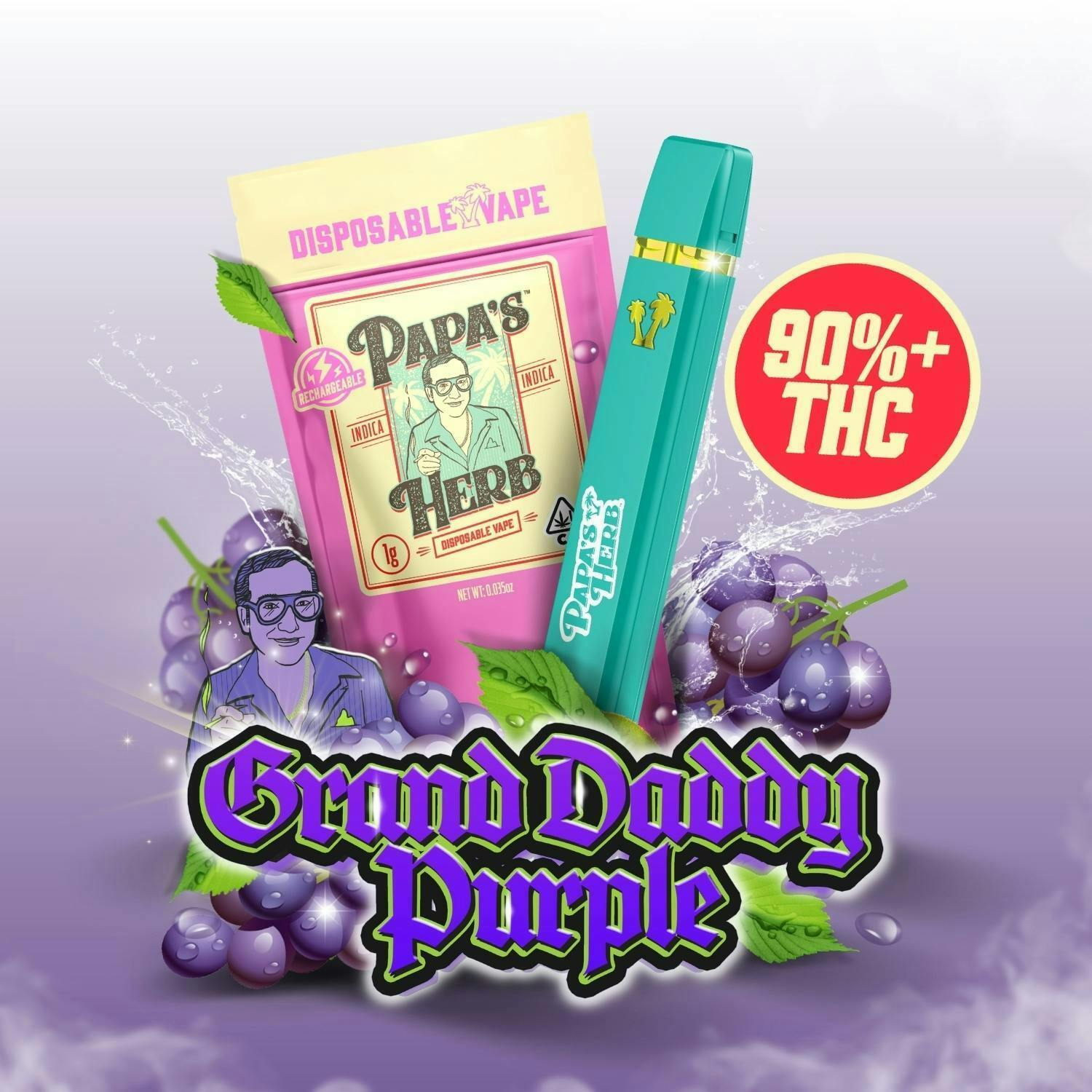 Herd Disposable Grand Daddy Purple