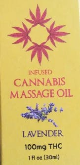 NM Sacred Flower Massage Oil Lavender