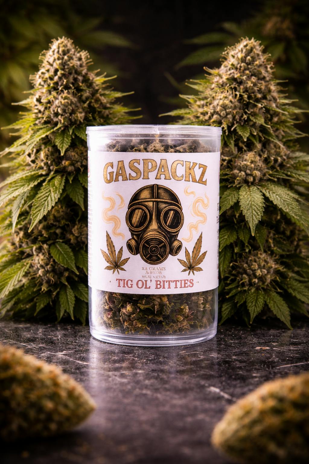 GasPackz | Buds | 3.5g | Tig Ol' Bitties