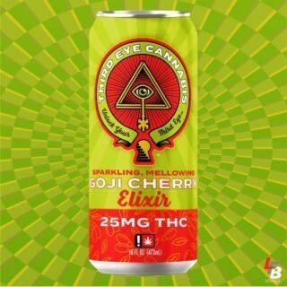 3rd Eye Cannabis | Goji Cherry Elixir | 25mg Seltzer