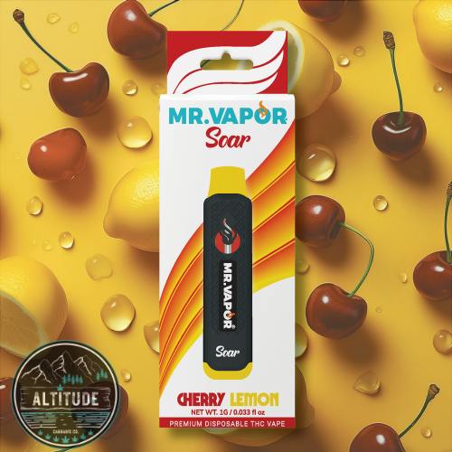 Cherry Lemon | Disposable Vape | 1g by Mr. Vapor Soar