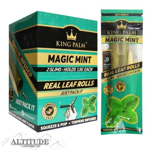 King Palm Magic Mint Mini Rolls 2pk