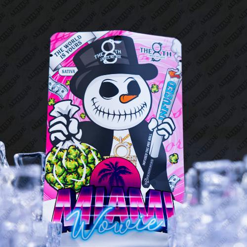The 8th | Miami Wowie | Infused Joint | 1.2g by The 8th by White Boy Rick