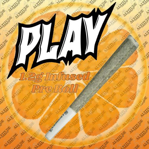 Play | Tangie Banana | Infused Joint | 1.2g by Rkive Reserve