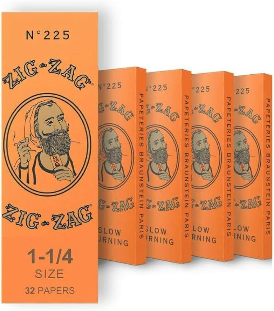 Zig Zag - Orange 1 1/4" Rolling Papers