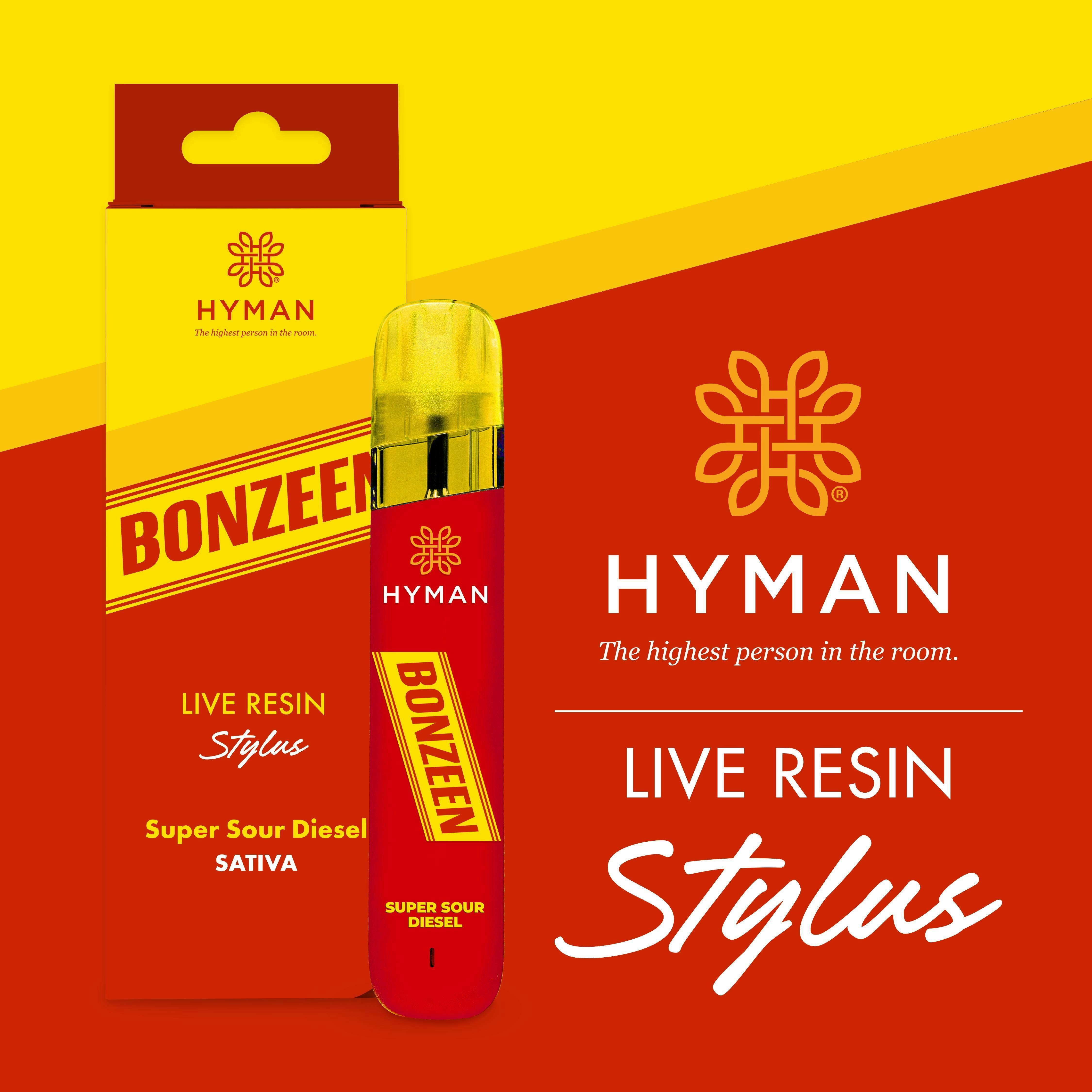 Bonzeen | 1G LIVE RESIN DISPOSABLE | HYMAN | REC by Hyman