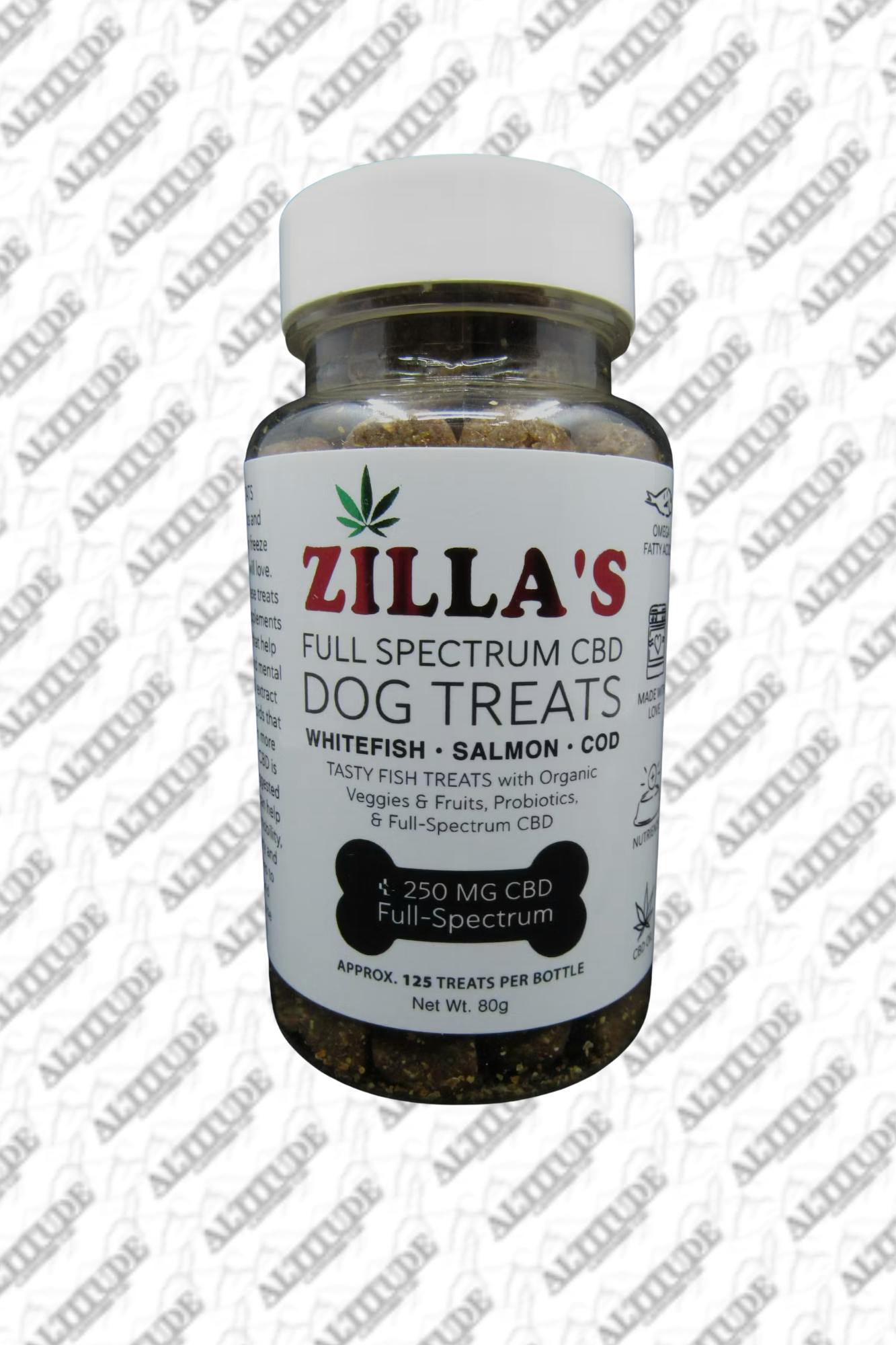 Zilla CBD - 250mg CBD Fish Treats for Dogs