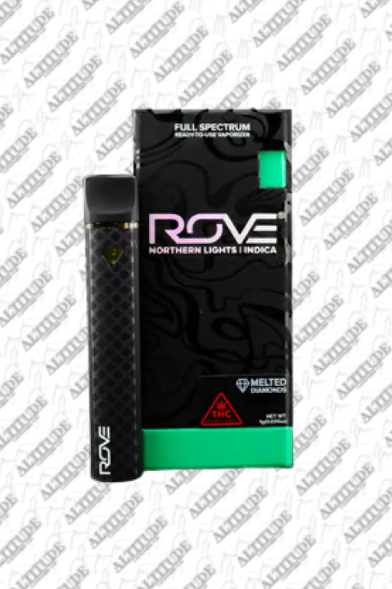 Northern Lights | Melted Diamond Live Resin Vaporizer | 1.0g (Ready-To-Use) by Rove