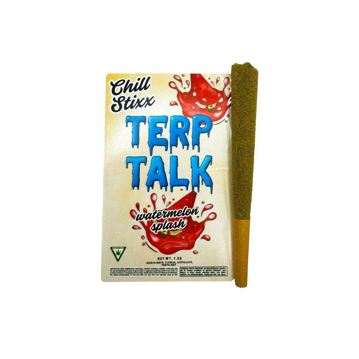 Chill Stixx | Watermelon Splash | Infused Joint | 1.2g