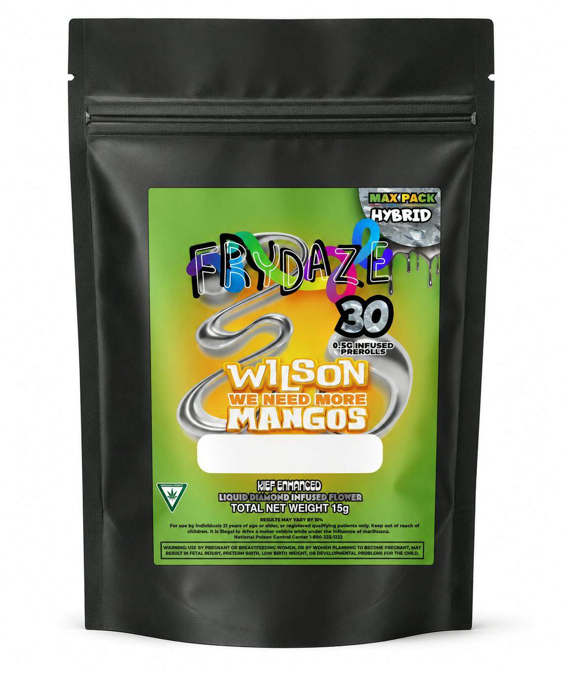 Wilson We Need More Mango | Infused Minis | 0.5g | 30pk