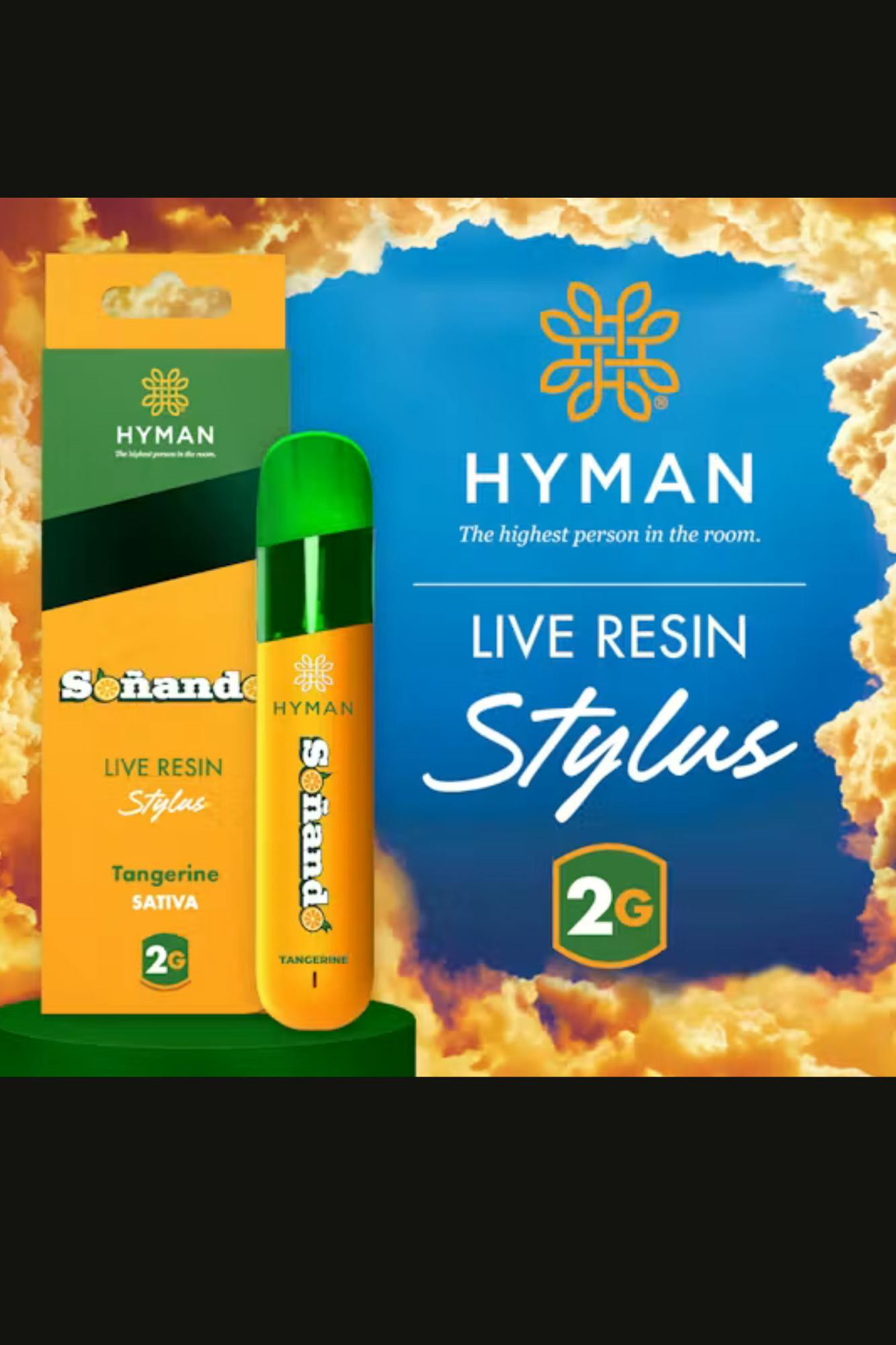 Sonando | 2G Live Resin Disposable | HYMAN | REC