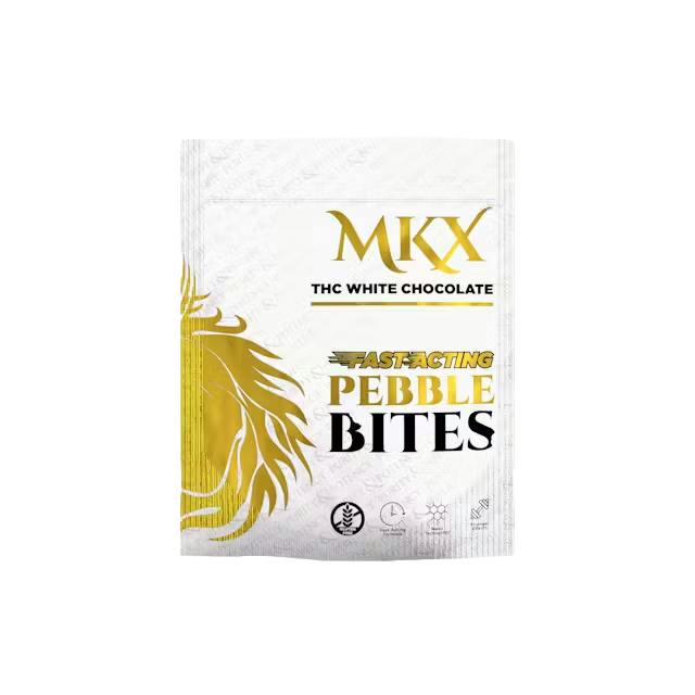 White Chocolate Pebble Bites | 100mg | 2ct | 50mg/ea