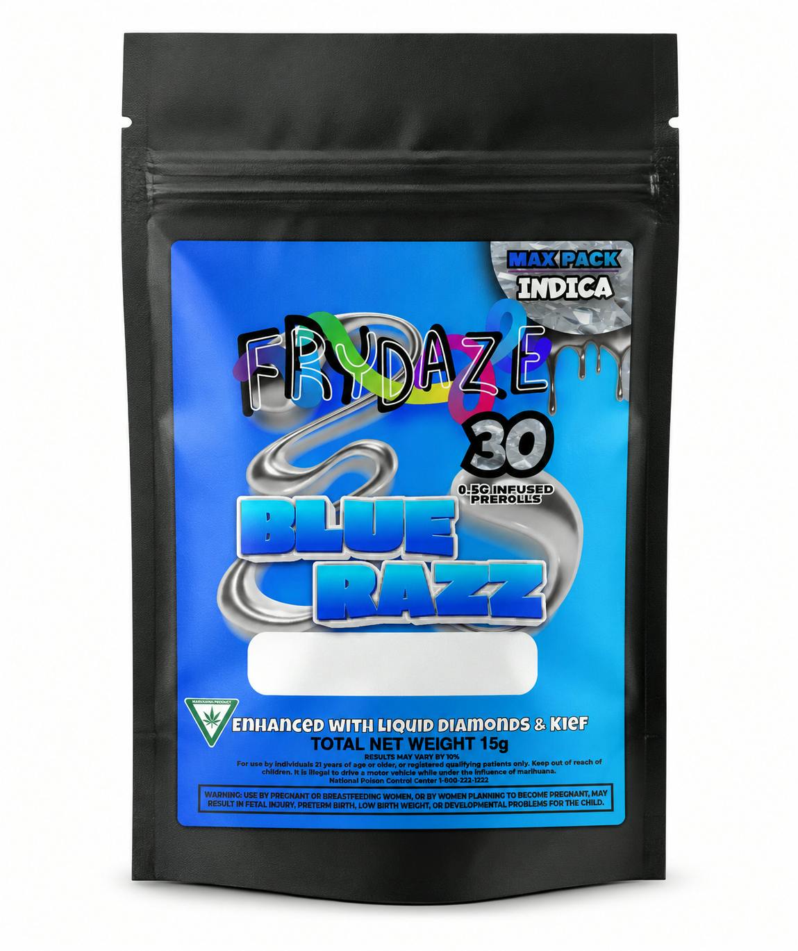 Blue Razz | Infused Minis | 0.5g | 30pk