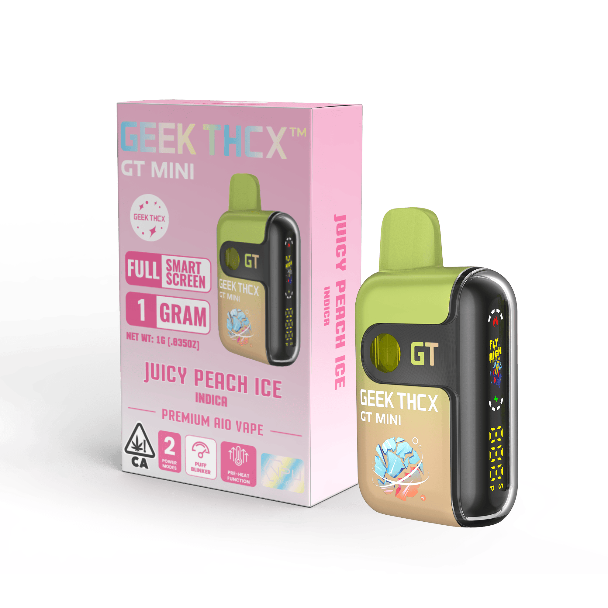 GEEK THCX Juicy Peach Ice 1g